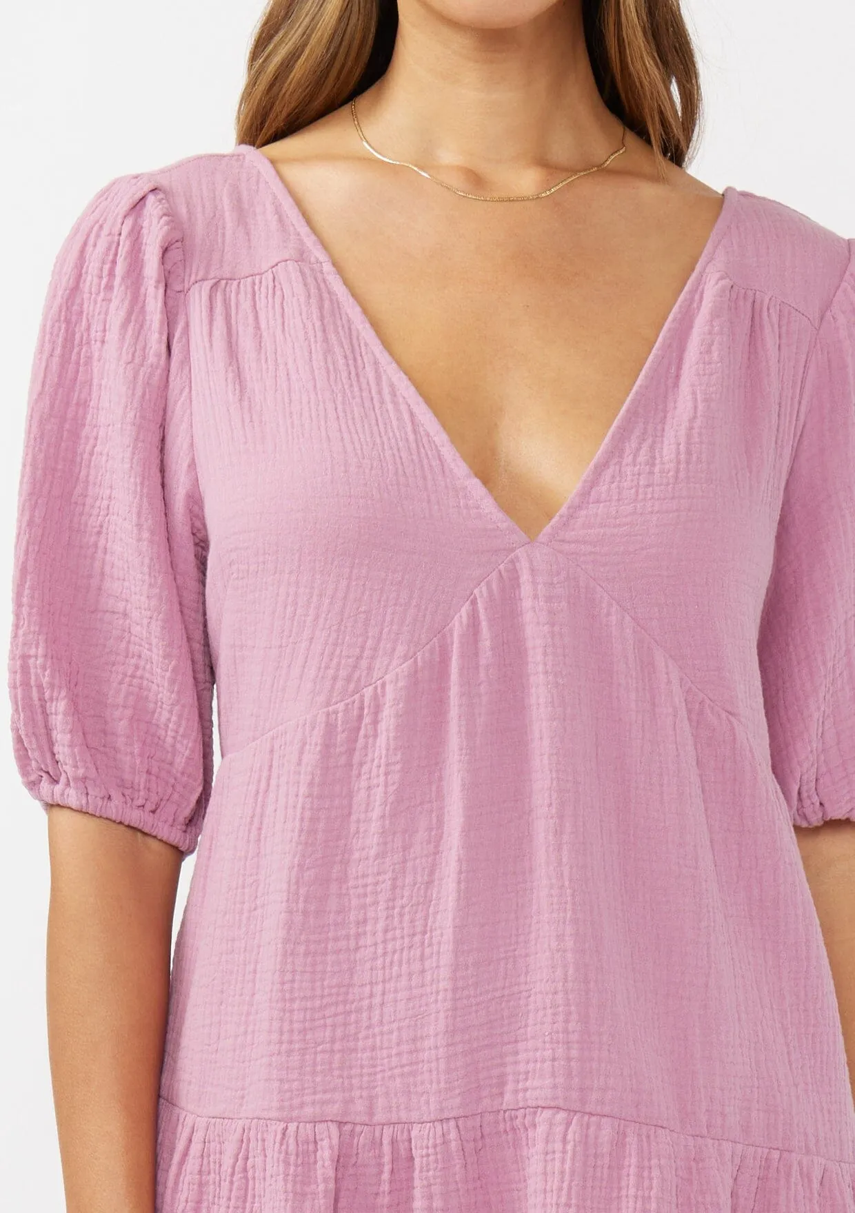 Blaire Puff Sleeve Mini Dress sold by lovestitch product image thumbnail 5