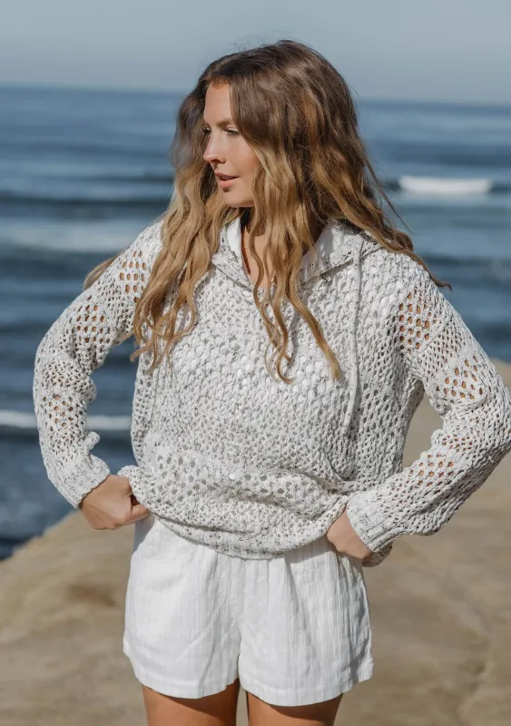 Morrison Crochet Hoodie sold by lovestitch