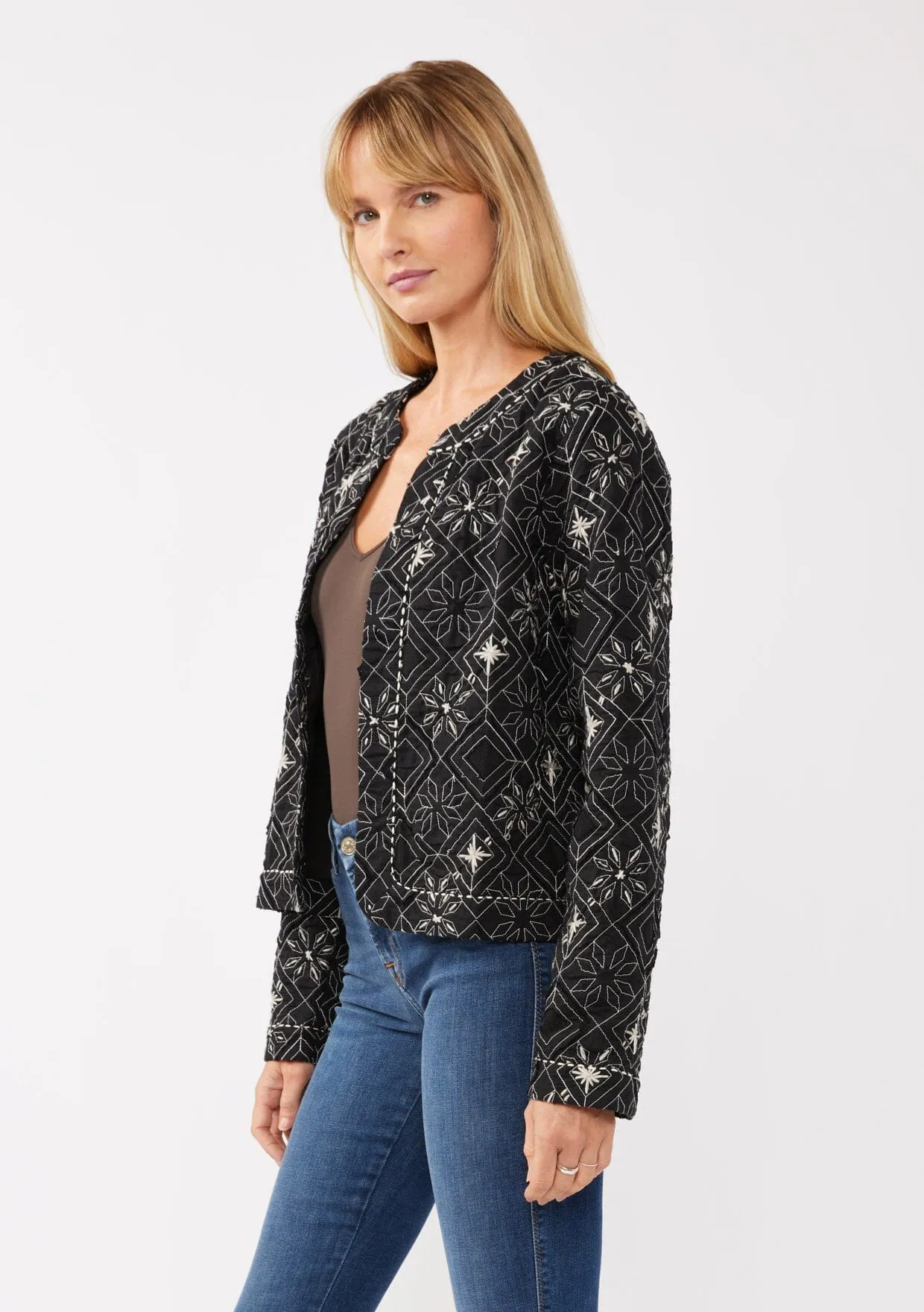 Pandora Embroidered Lady Jacket sold by lovestitch product image thumbnail 4