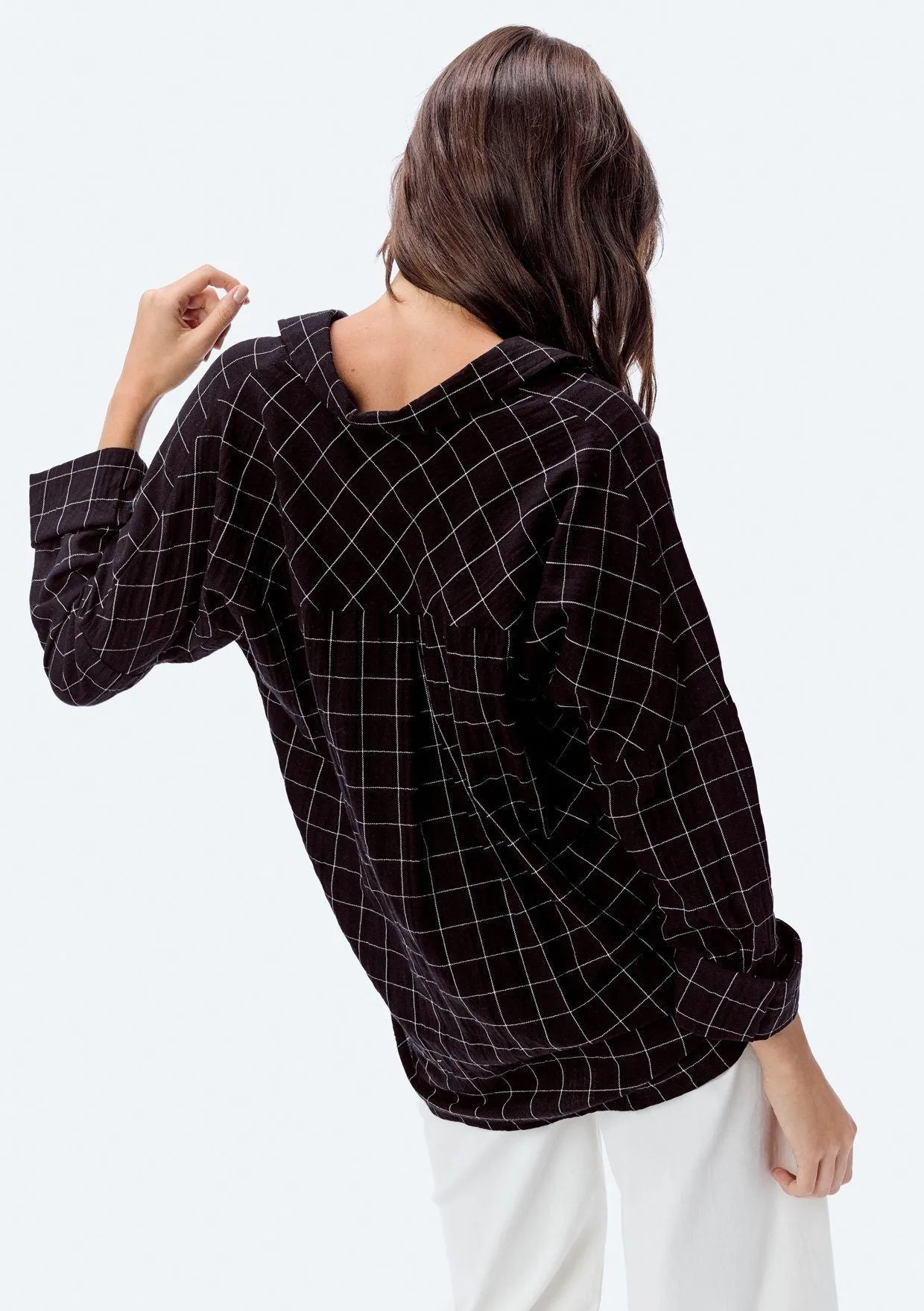 Nina Plaid Top sold by lovestitch product image thumbnail 2