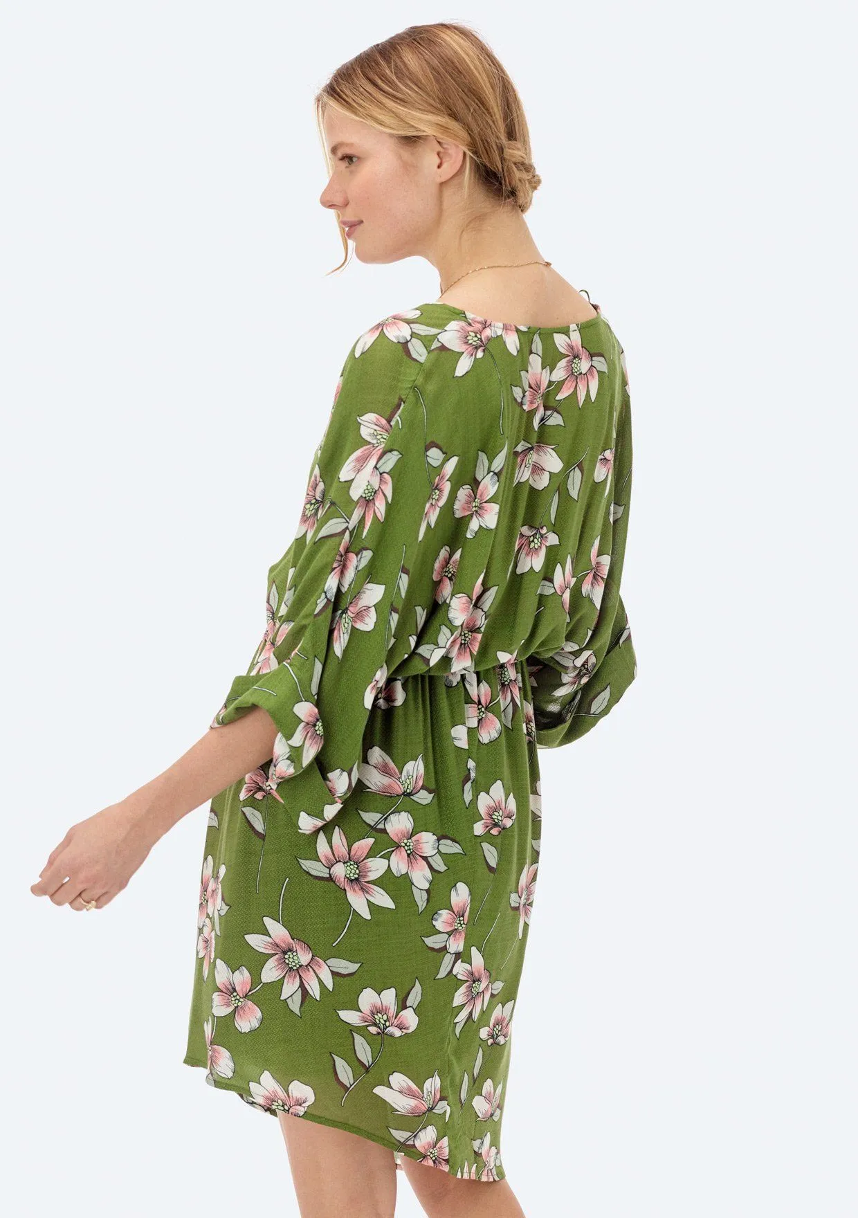 Stefanie Floral Asymmetrical Dress sold by lovestitch product image thumbnail 2