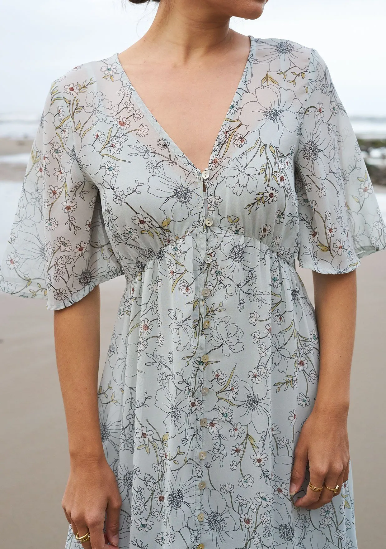 Prairie Love Maxi Dress sold by lovestitch product image thumbnail 4