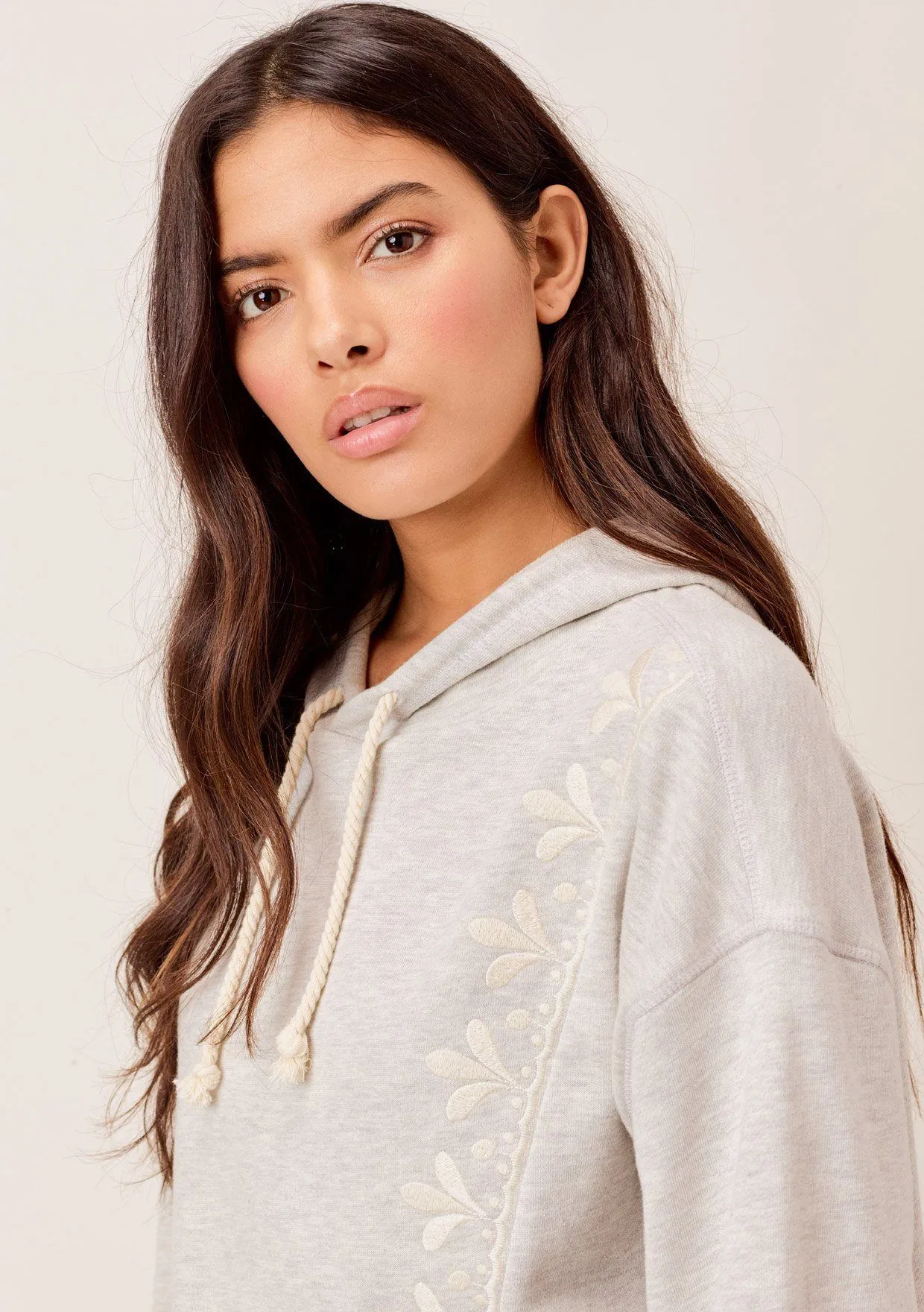 Mae Embroidered Hoodie sold by lovestitch product image thumbnail 2