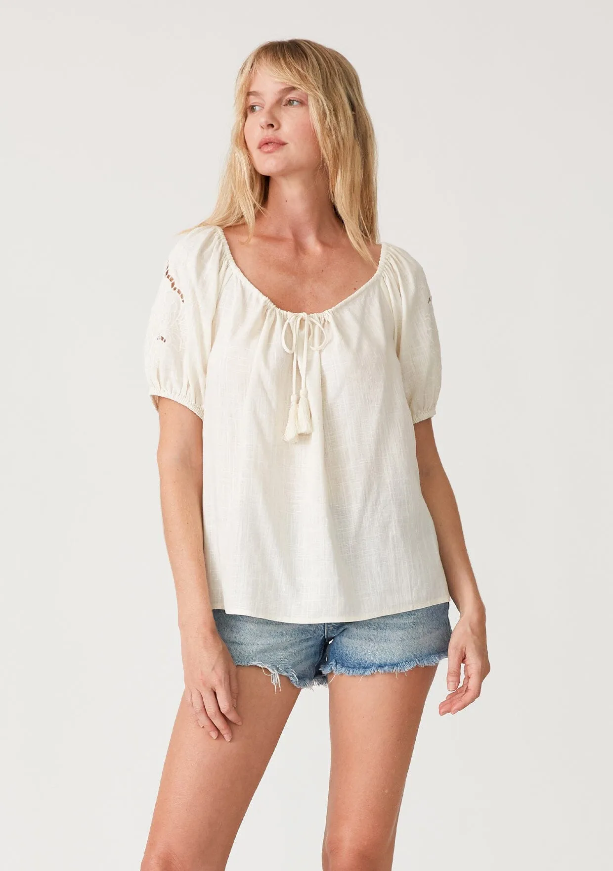 Calla Embroidered Top sold by lovestitch product image thumbnail 5
