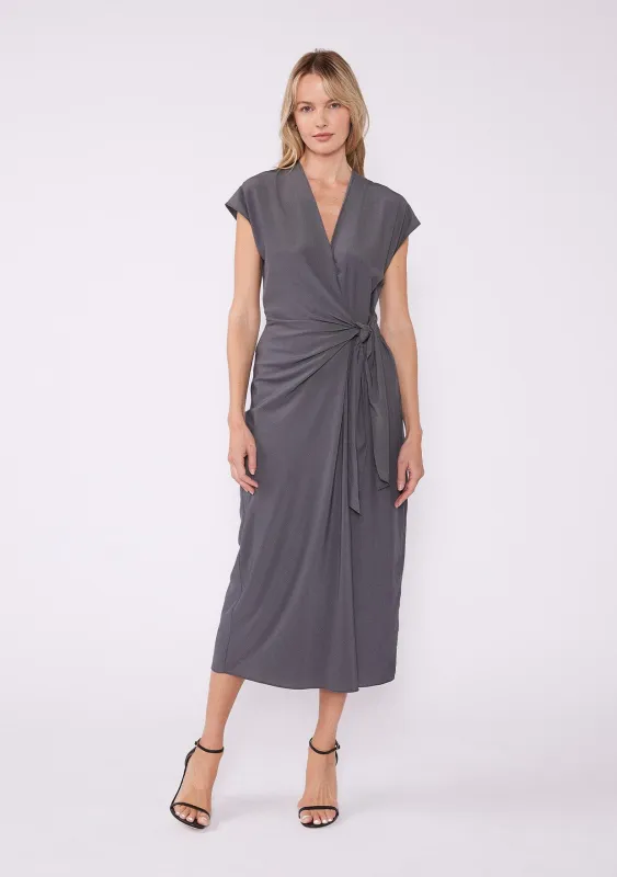 Iris Maxi Wrap Dress sold by lovestitch