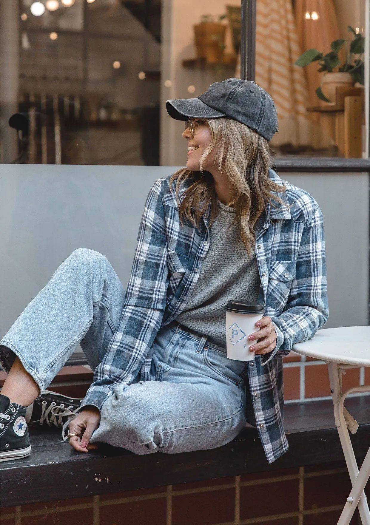 So Nineties Plaid Button Up Shirt sold by lovestitch product image thumbnail 5
