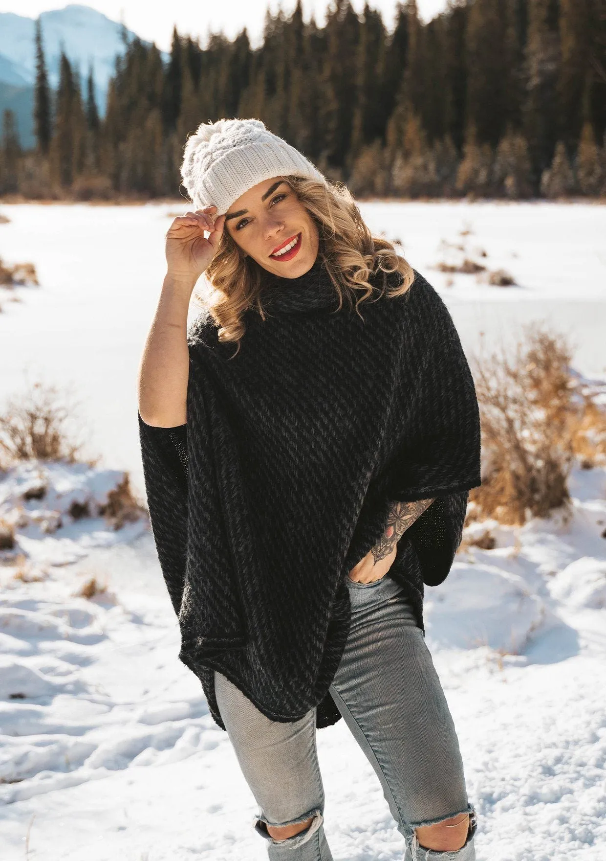 Lena Poncho sold by lovestitch product image thumbnail 5