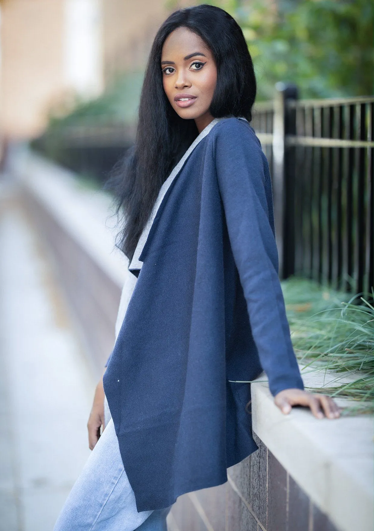 Daisy Two Tone Cardigan sold by lovestitch product image thumbnail 3