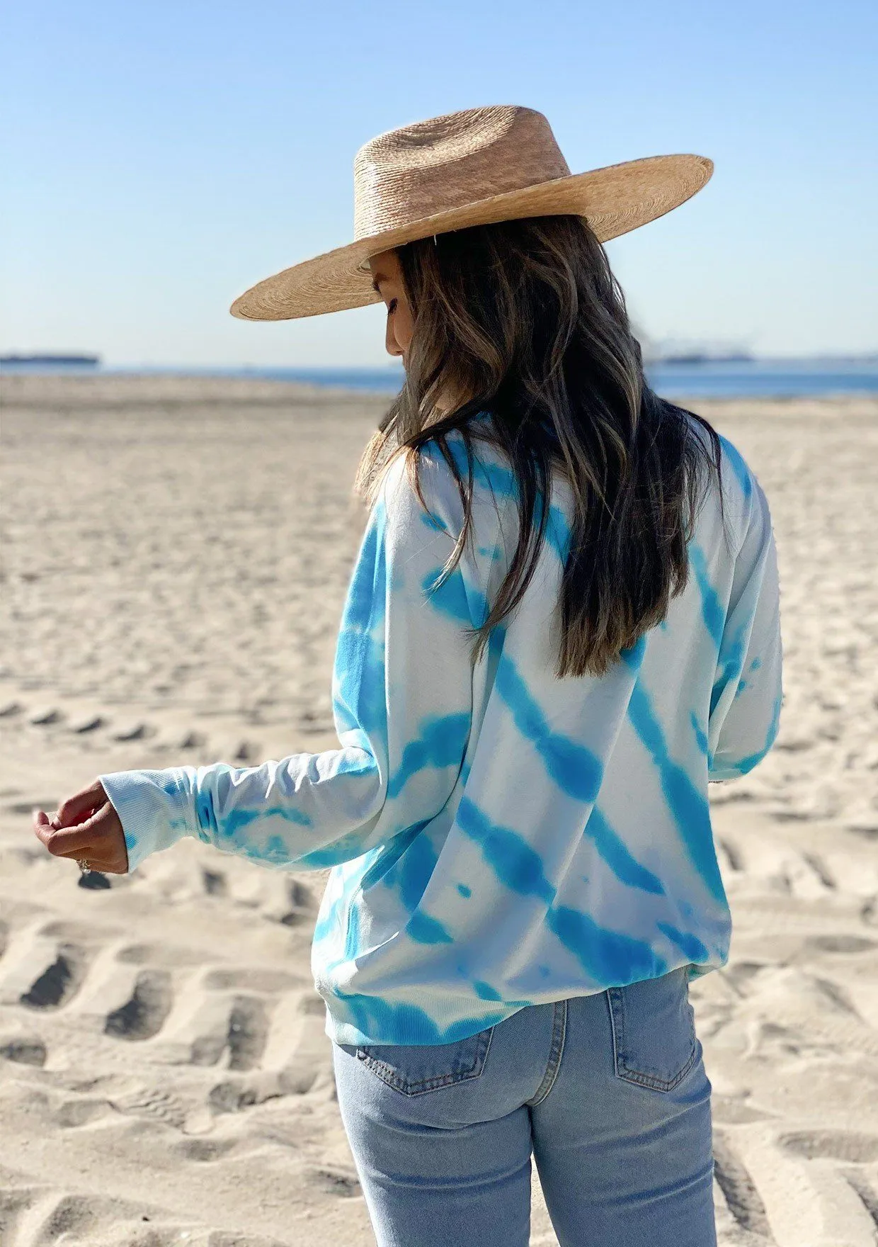 Topanga Vibes Tie Dye Sweatshirt sold by lovestitch product image thumbnail 4
