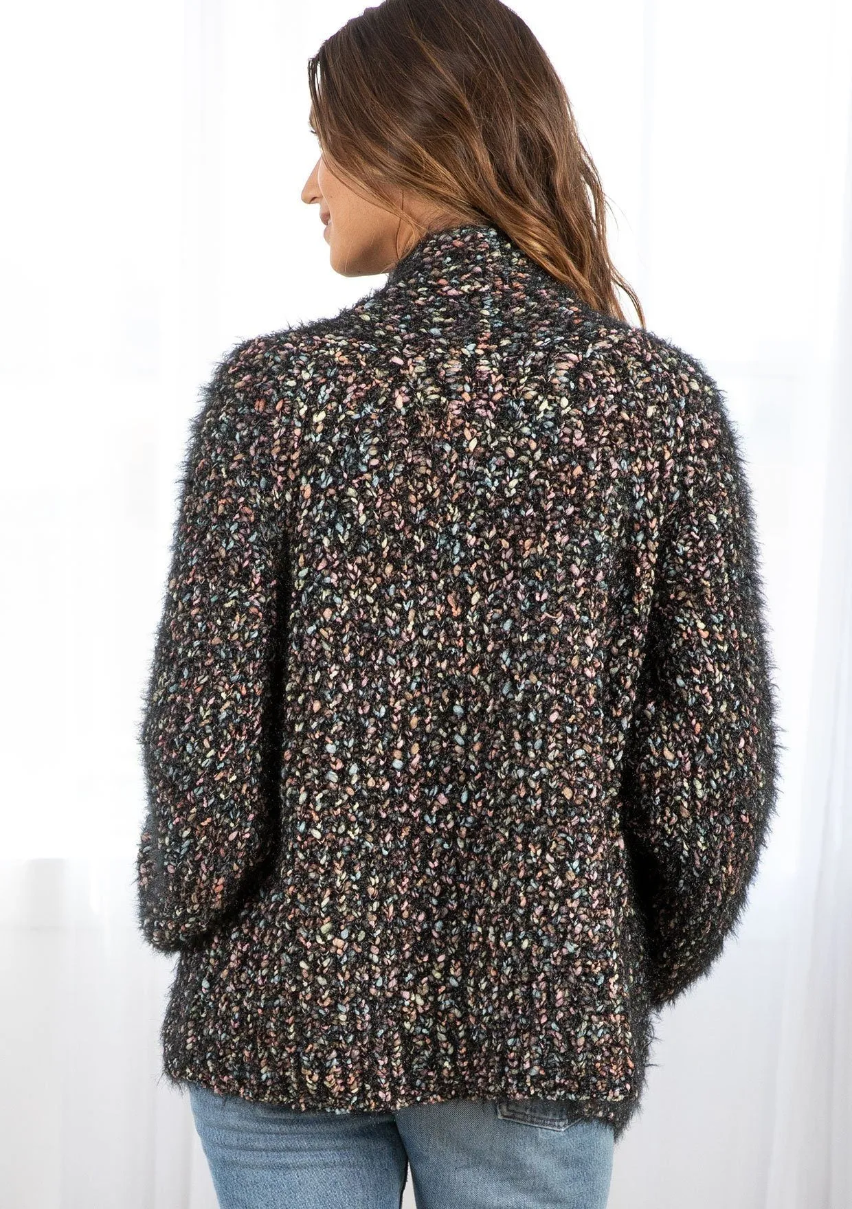 Starry Night Marled Cardigan sold by lovestitch product image thumbnail 2