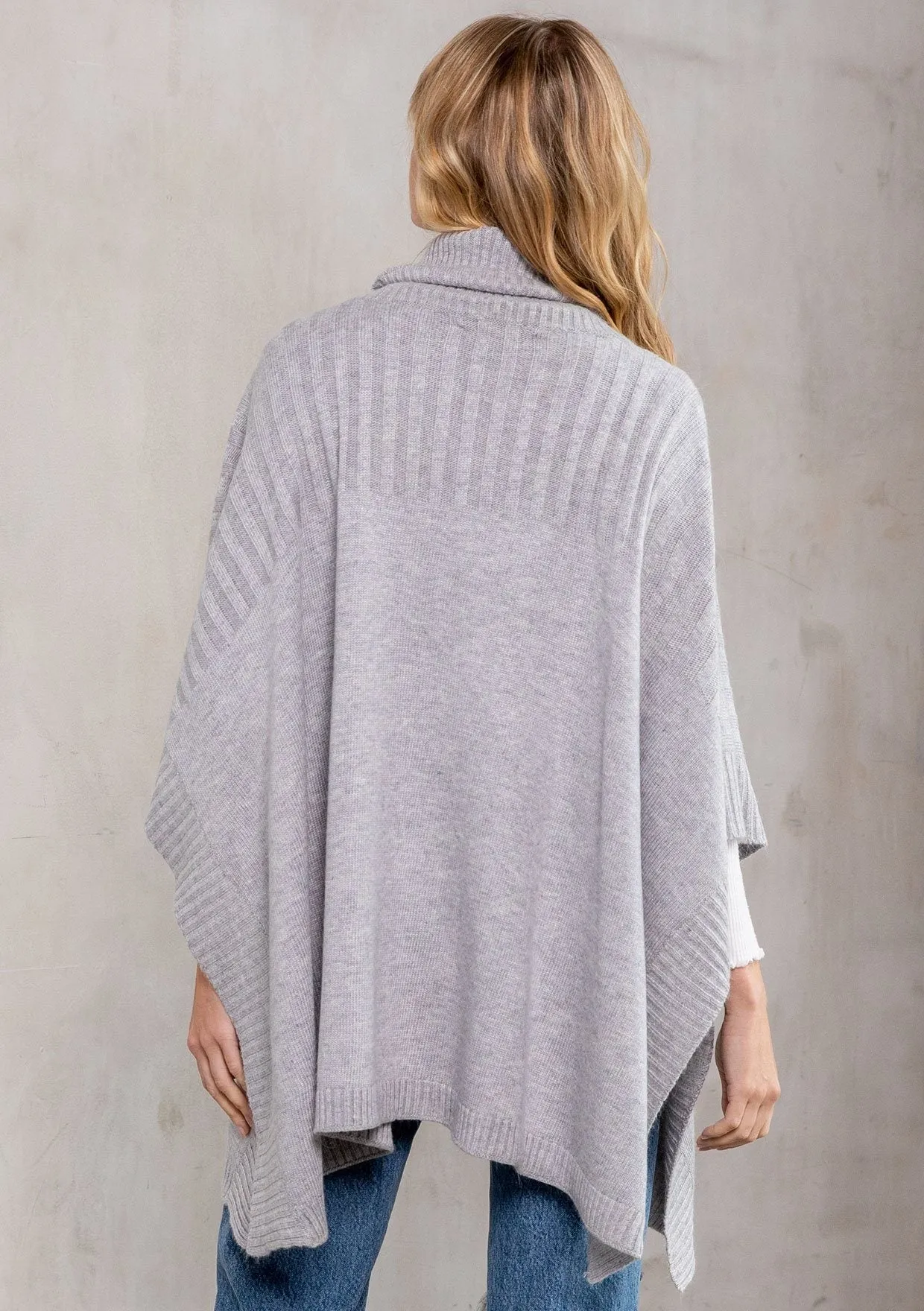 Sun Valley Knit Sweater Poncho sold by lovestitch product image thumbnail 2