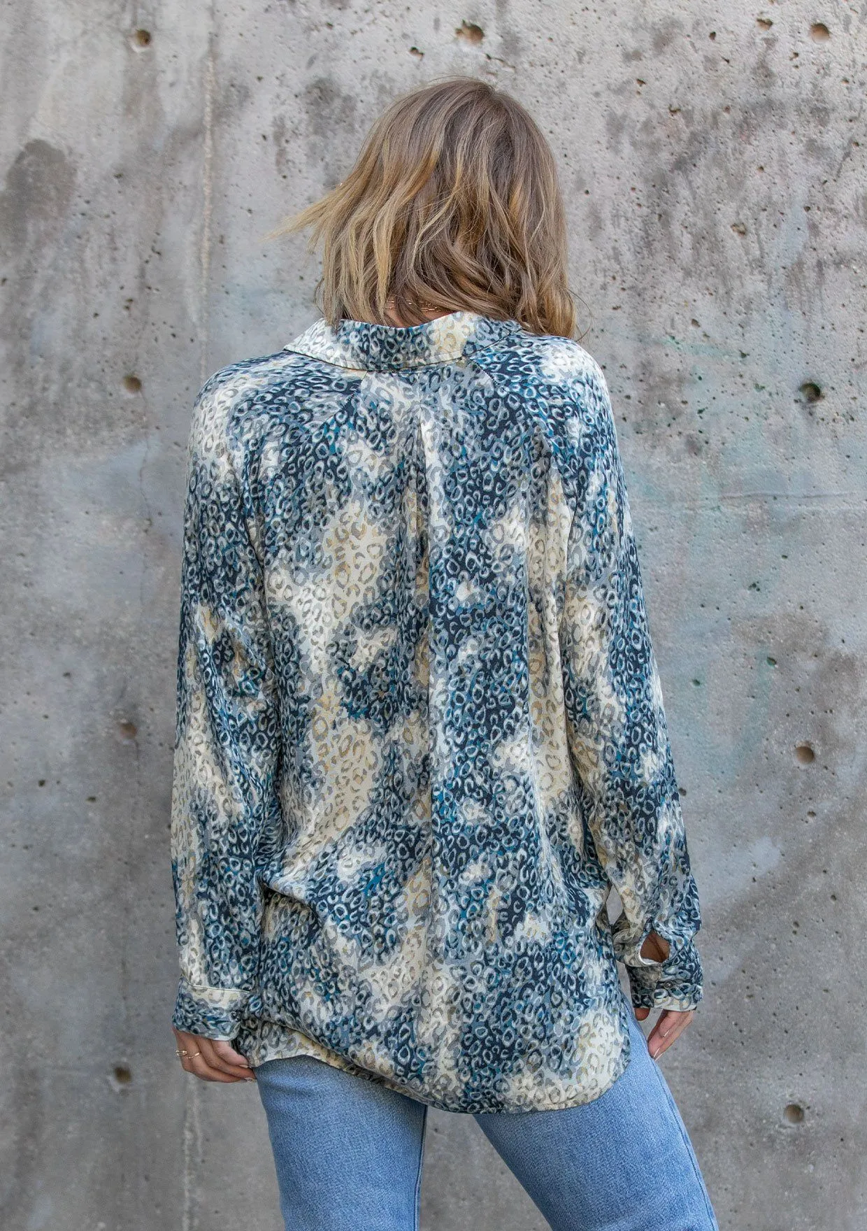 Silky Leopard Print Top sold by lovestitch product image thumbnail 4