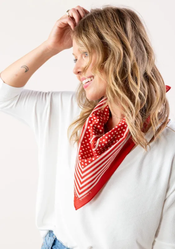 Peace And Love Bandana sold by lovestitch