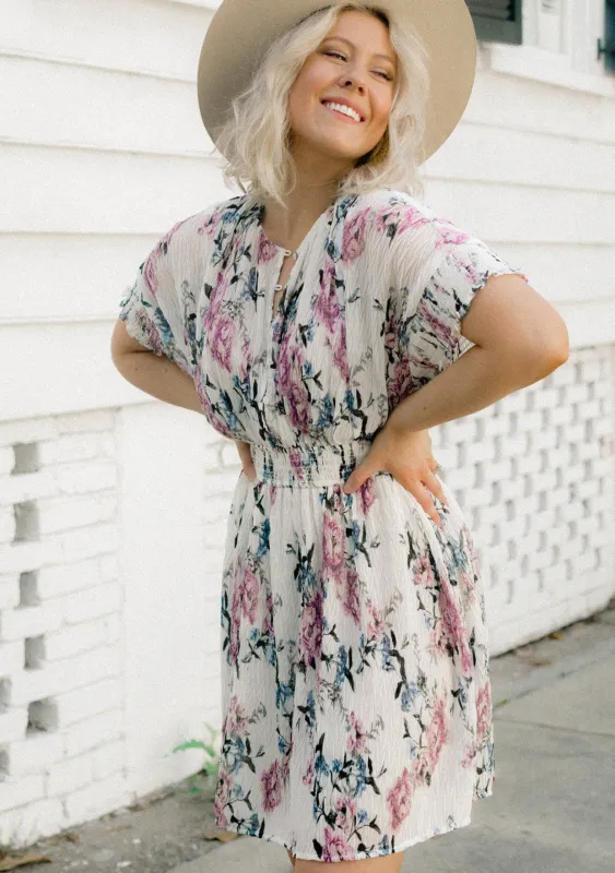 Long Weekend Floral Mini Dress sold by lovestitch