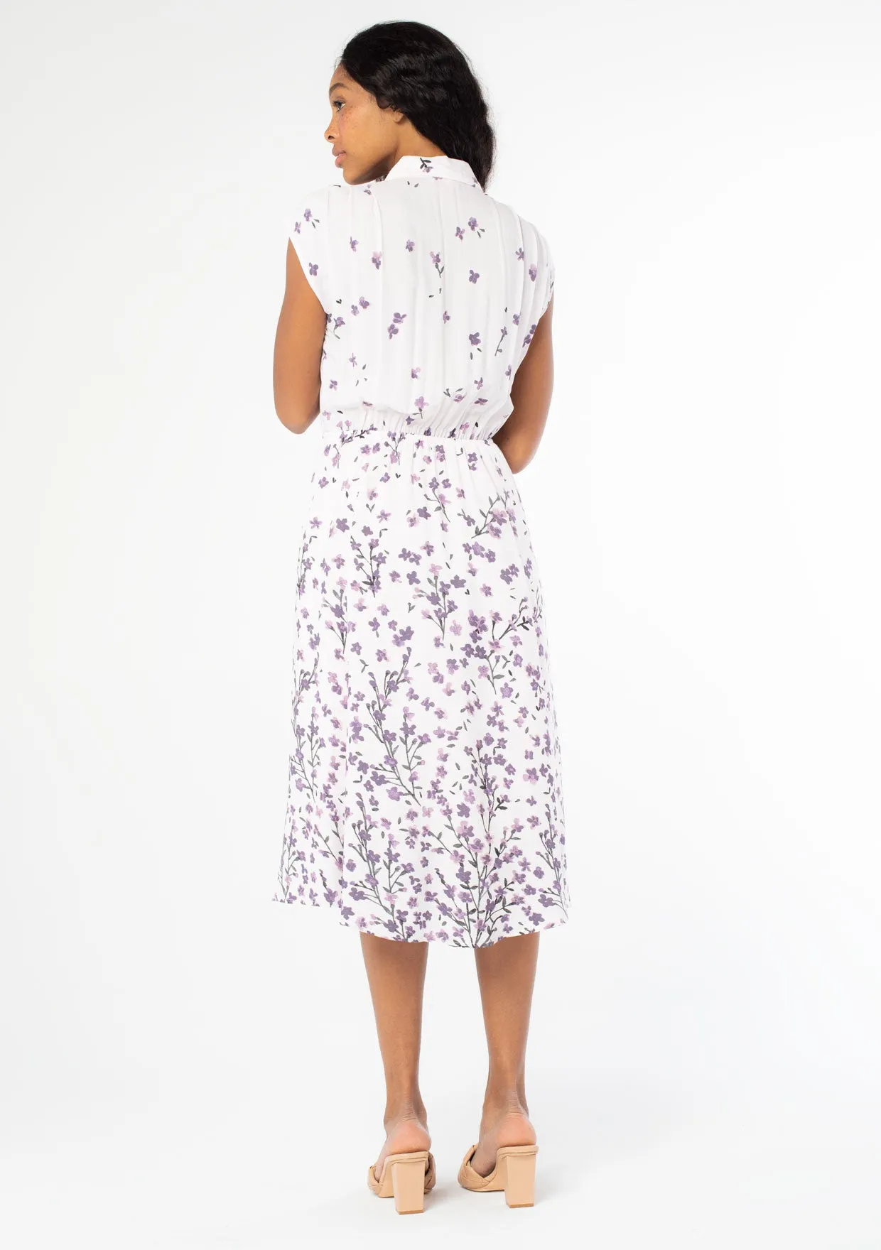 Pretty Posy Midi Dress sold by lovestitch product image thumbnail 2