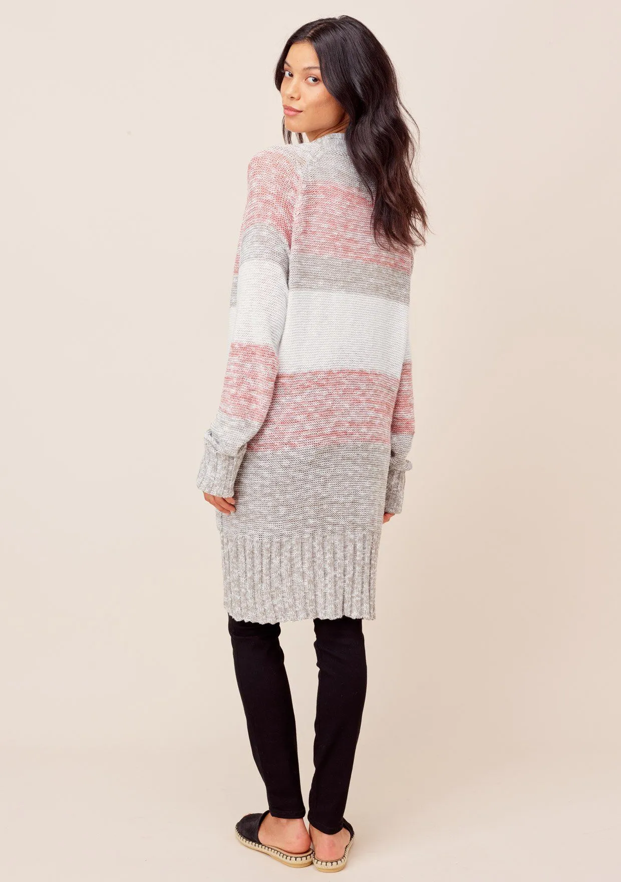 Edie Striped Knit Cardigan sold by lovestitch product image thumbnail 3