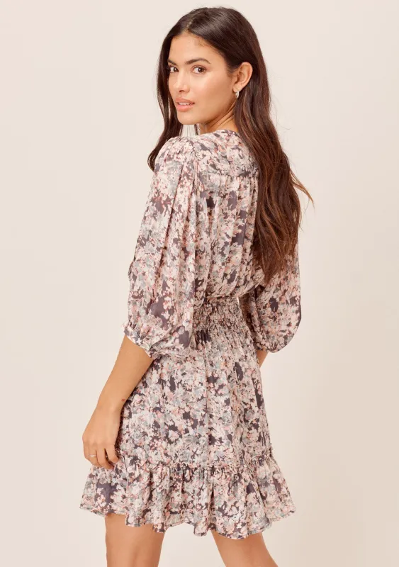 Reagan Floral Mini Dress sold by lovestitch