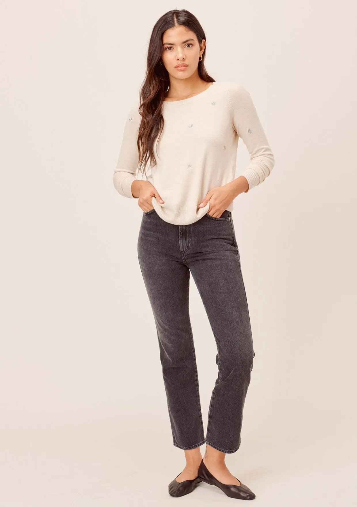 Dell Embroidered Flowers Sweater sold by lovestitch product image thumbnail 4