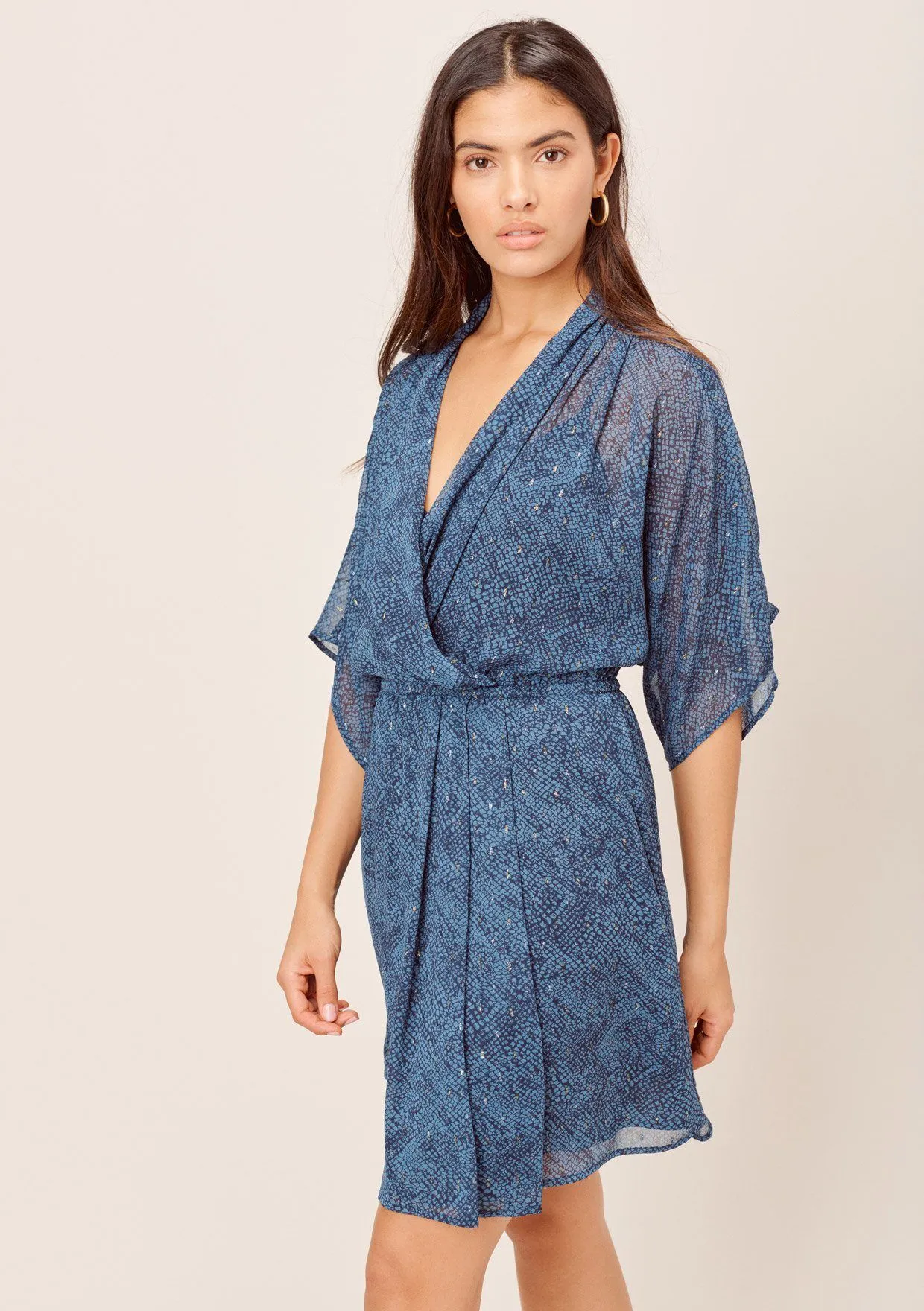 Giana Kimono Sleeve Dress sold by lovestitch product image thumbnail 5