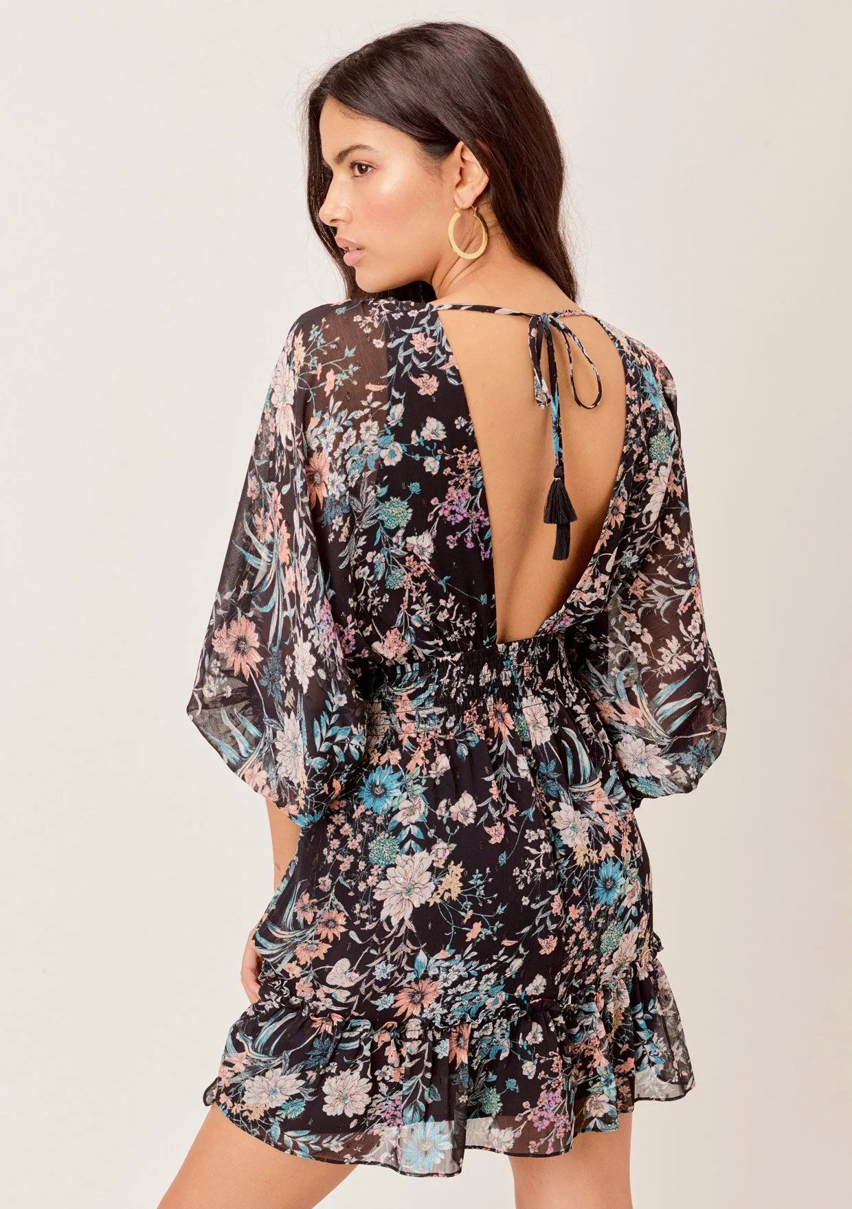 Glenna Split Sleeve Mini Dress sold by lovestitch product image thumbnail 4