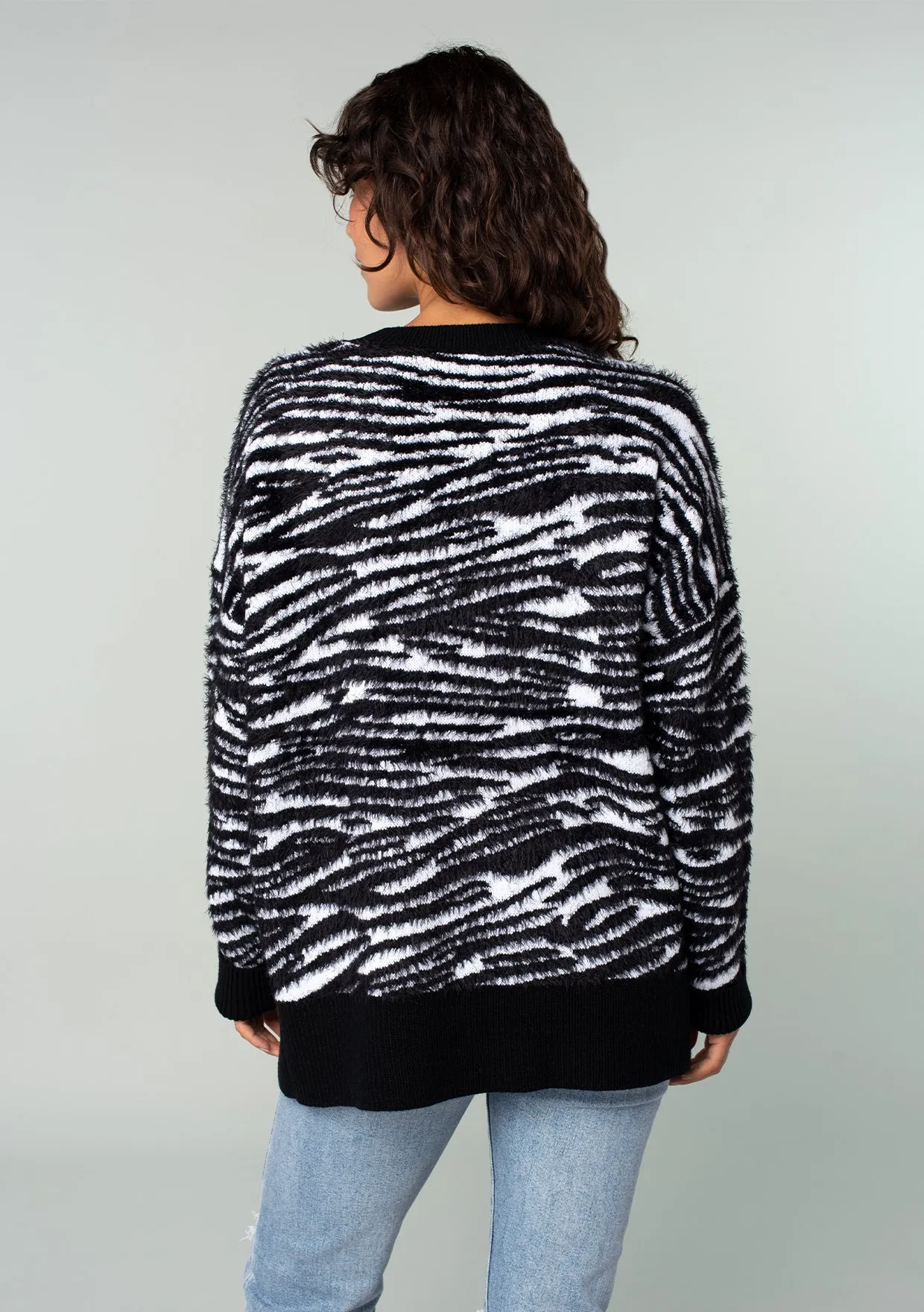 Vera Snow Zebra Sweater sold by lovestitch product image thumbnail 2