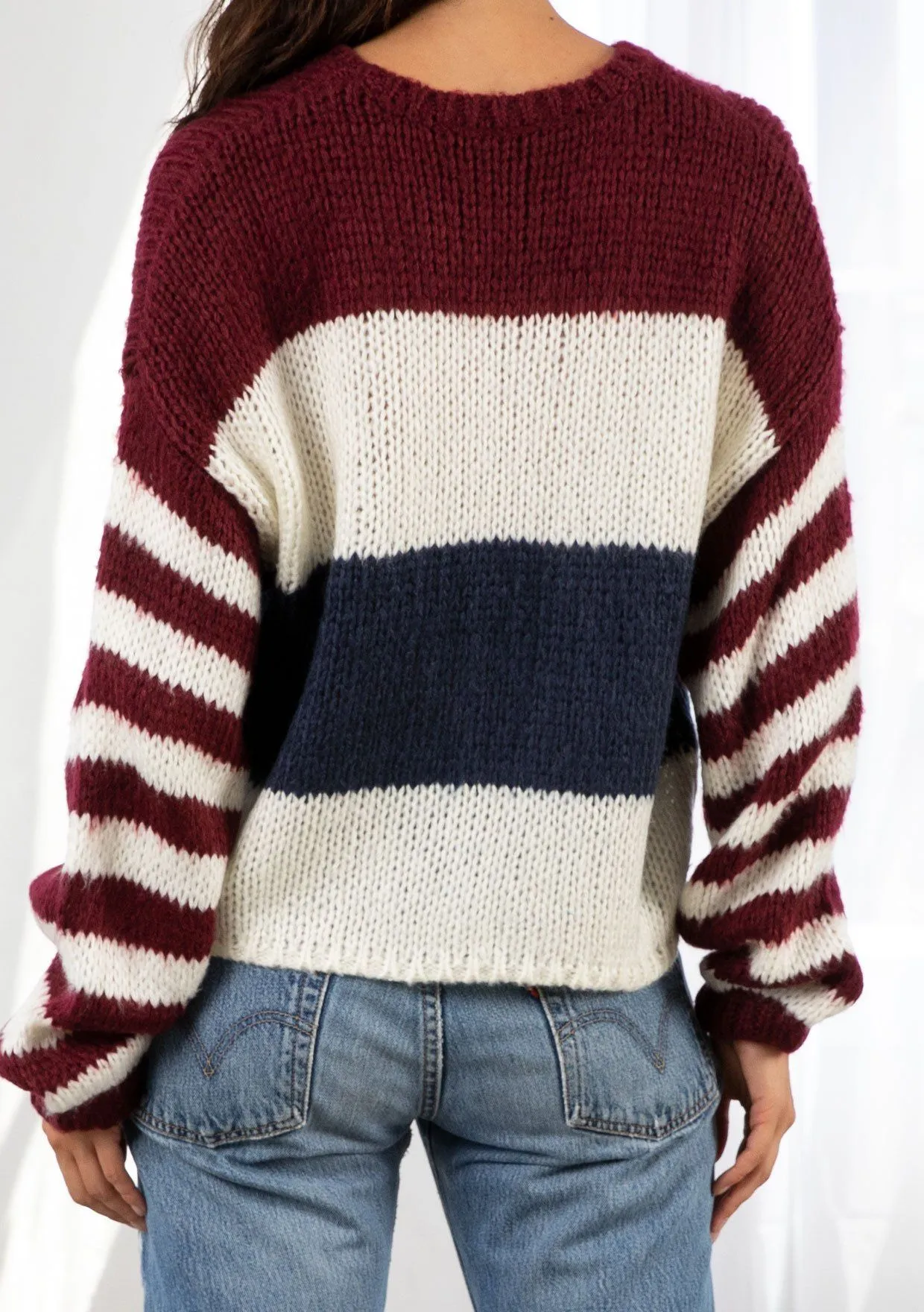 Cass Striped Sweater sold by lovestitch product image thumbnail 4