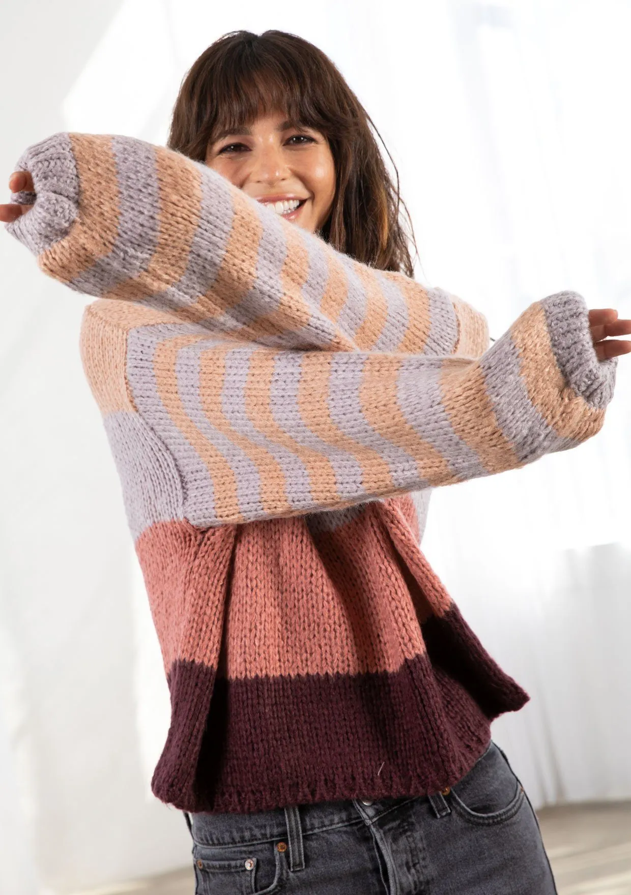Cass Striped Sweater sold by lovestitch product image thumbnail 5