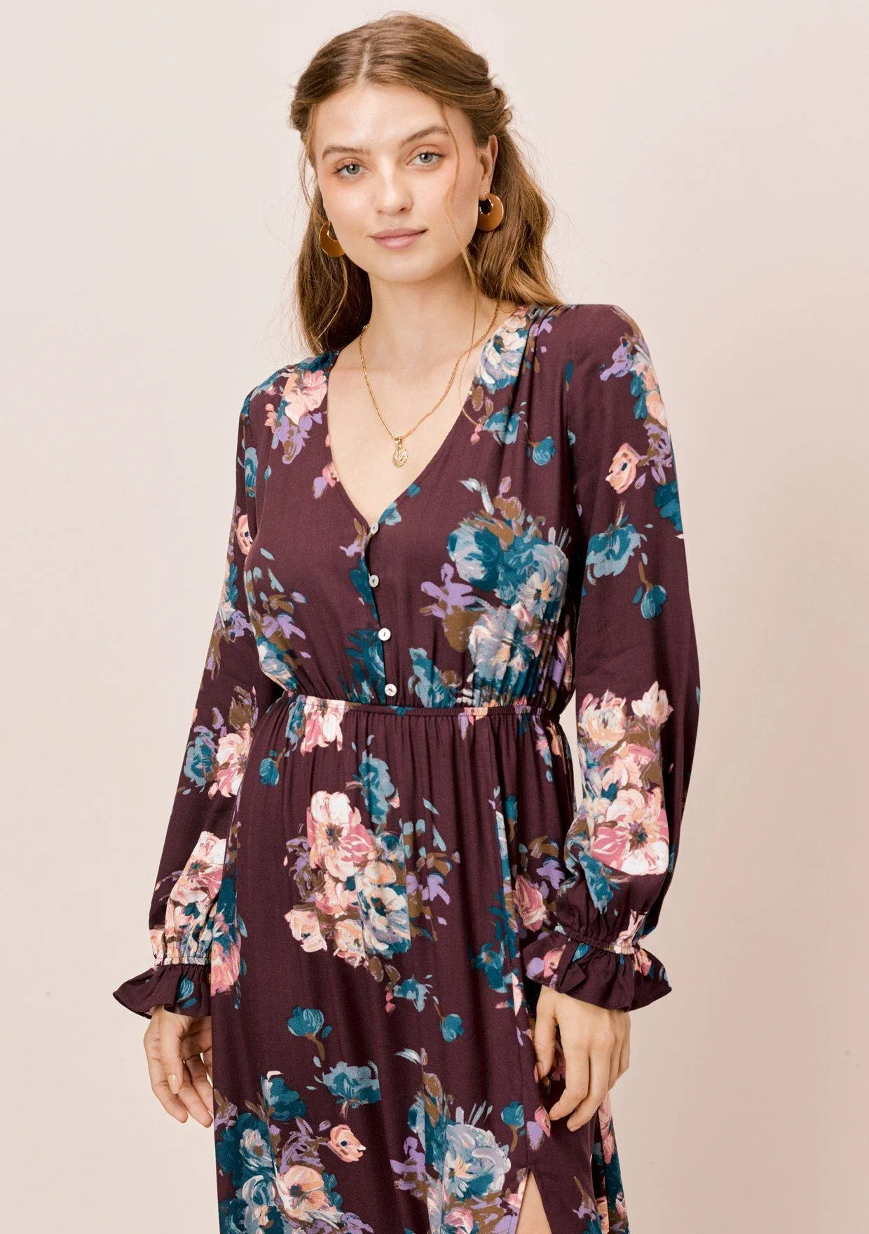 Ophelia Floral Dress sold by lovestitch product image thumbnail 4