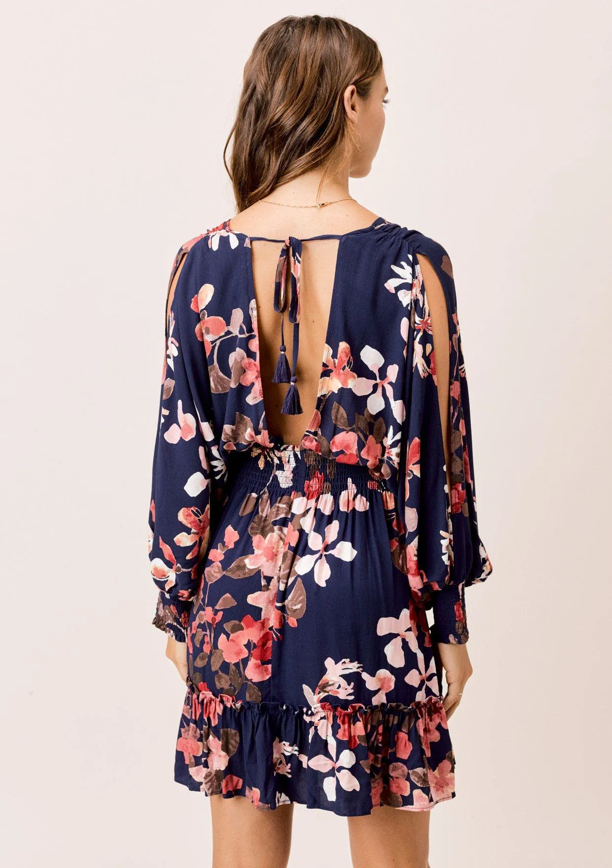 Joelle Split Sleeve Mini Dress sold by lovestitch product image thumbnail 3