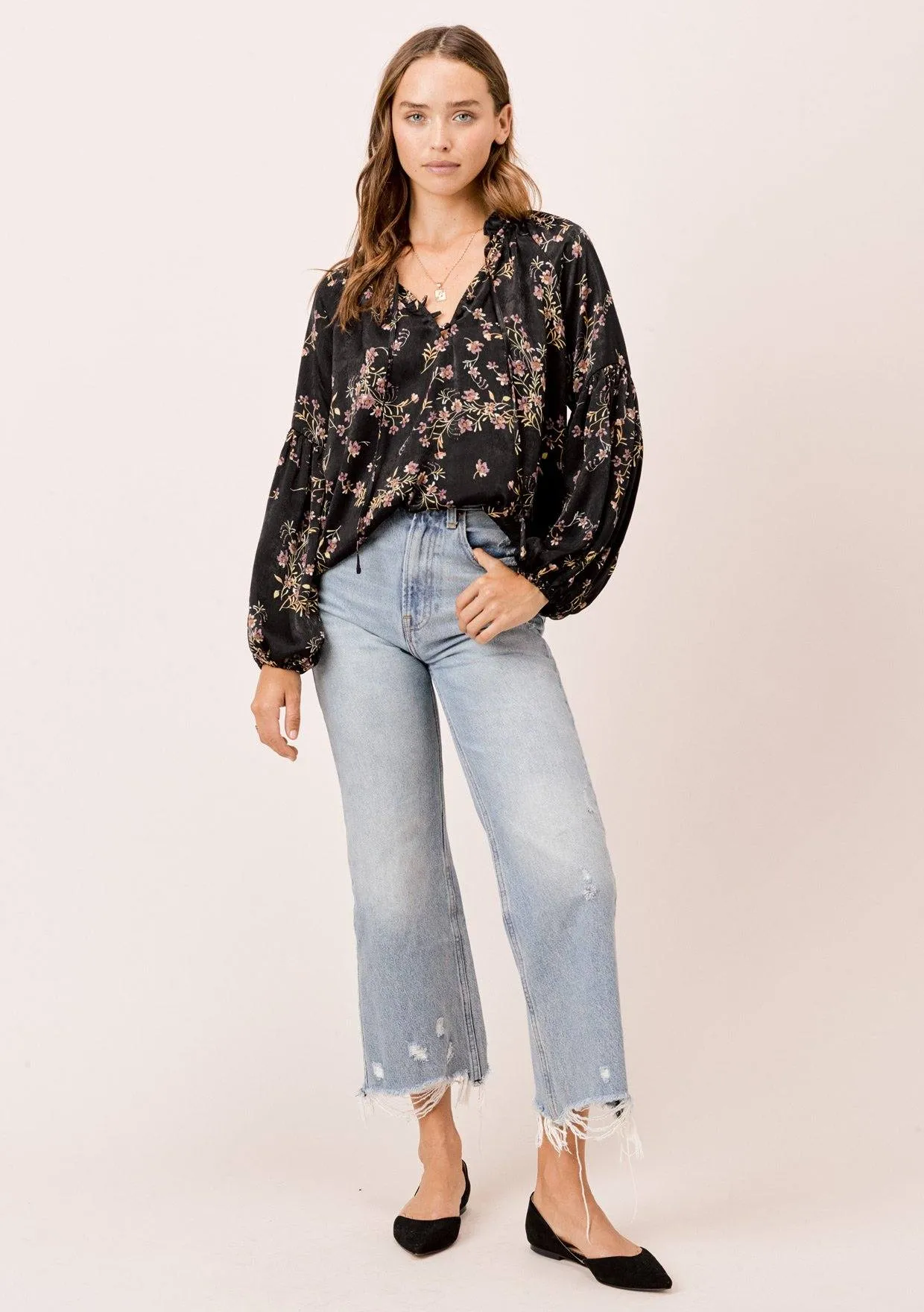 Rocio Floral Blouse sold by lovestitch product image thumbnail 3