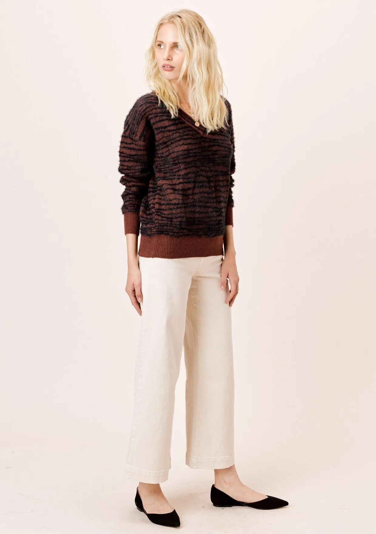 Cher Zebra Stripe Pullover sold by lovestitch product image thumbnail 4