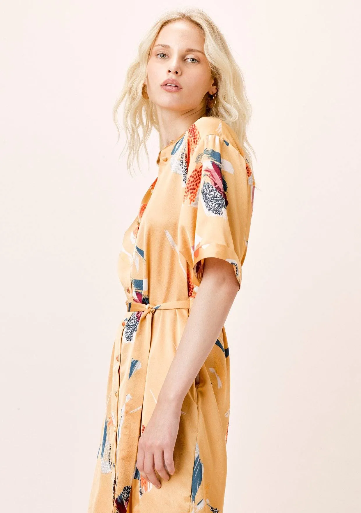 Arina Belted Shirt Dress sold by lovestitch product image thumbnail 4