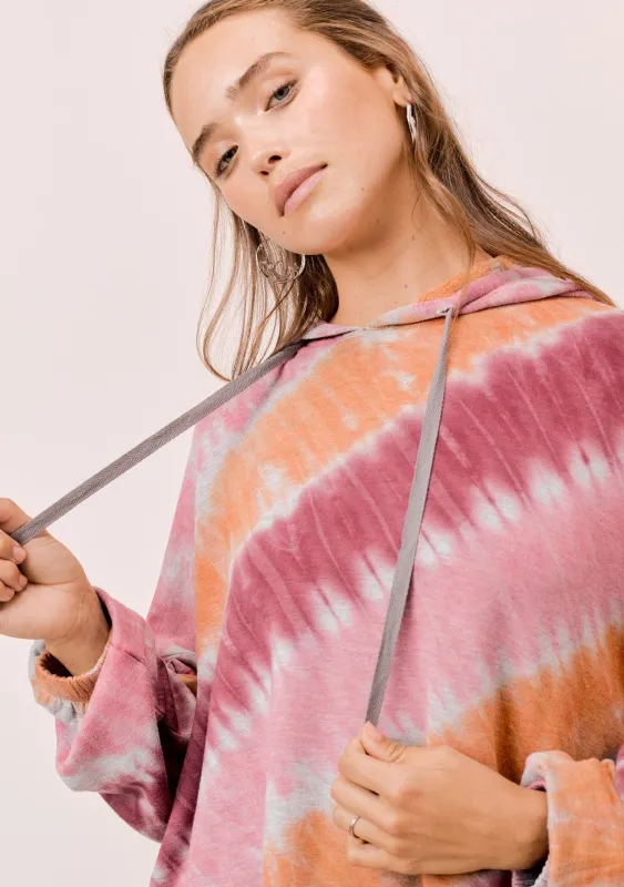 Theo Tie Dye Hoodie sold by lovestitch