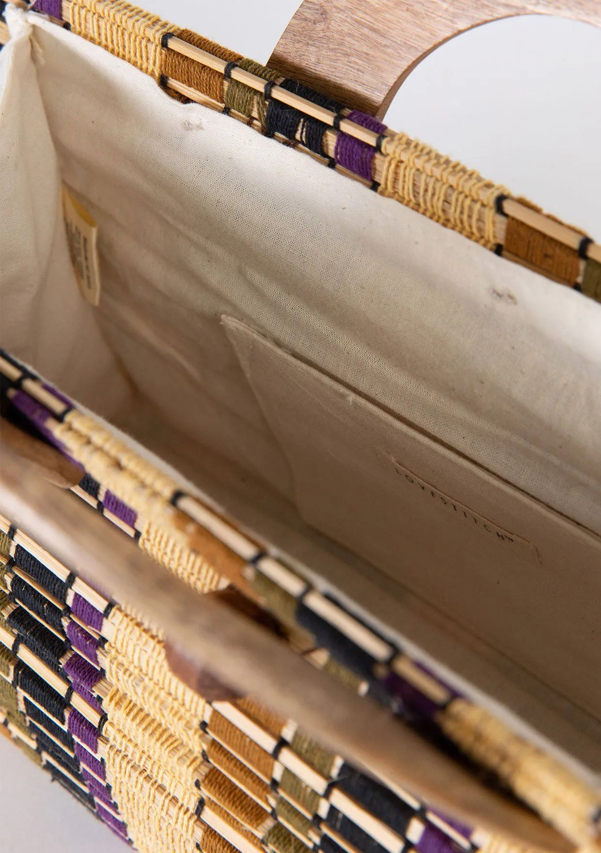 Ojai Bamboo Baguette Bag sold by lovestitch product image thumbnail 5