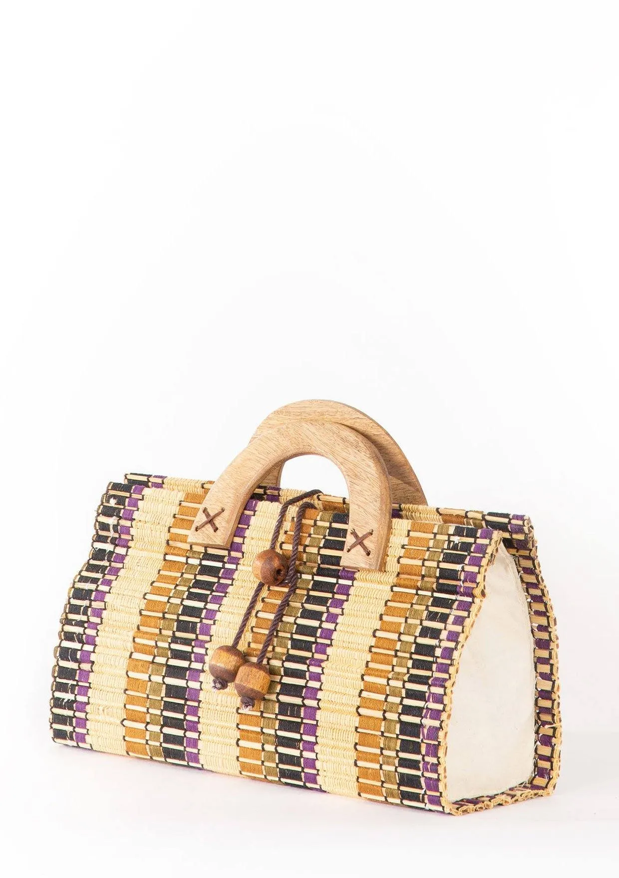 Ojai Bamboo Baguette Bag sold by lovestitch product image thumbnail 2