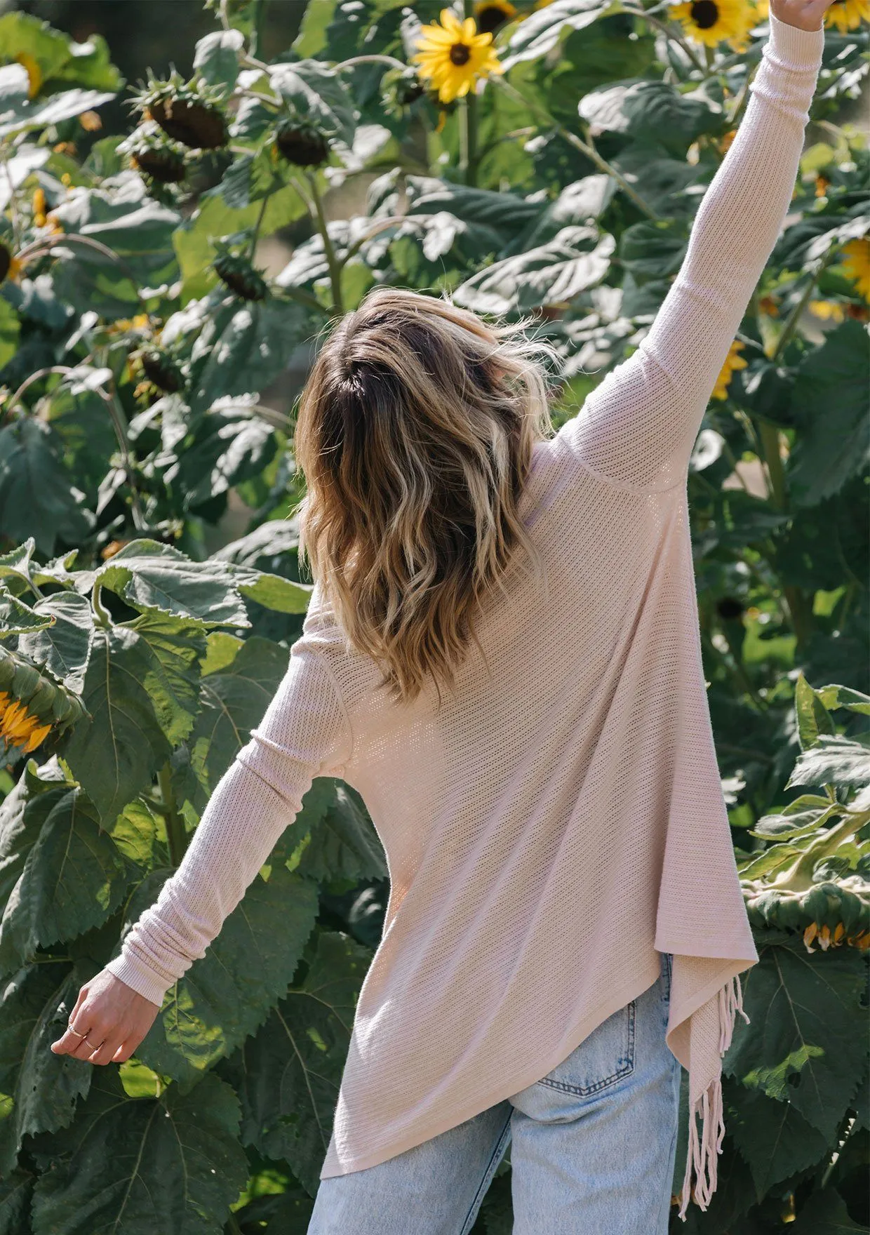 Carys Pointelle Knit Sweater sold by lovestitch product image thumbnail 4