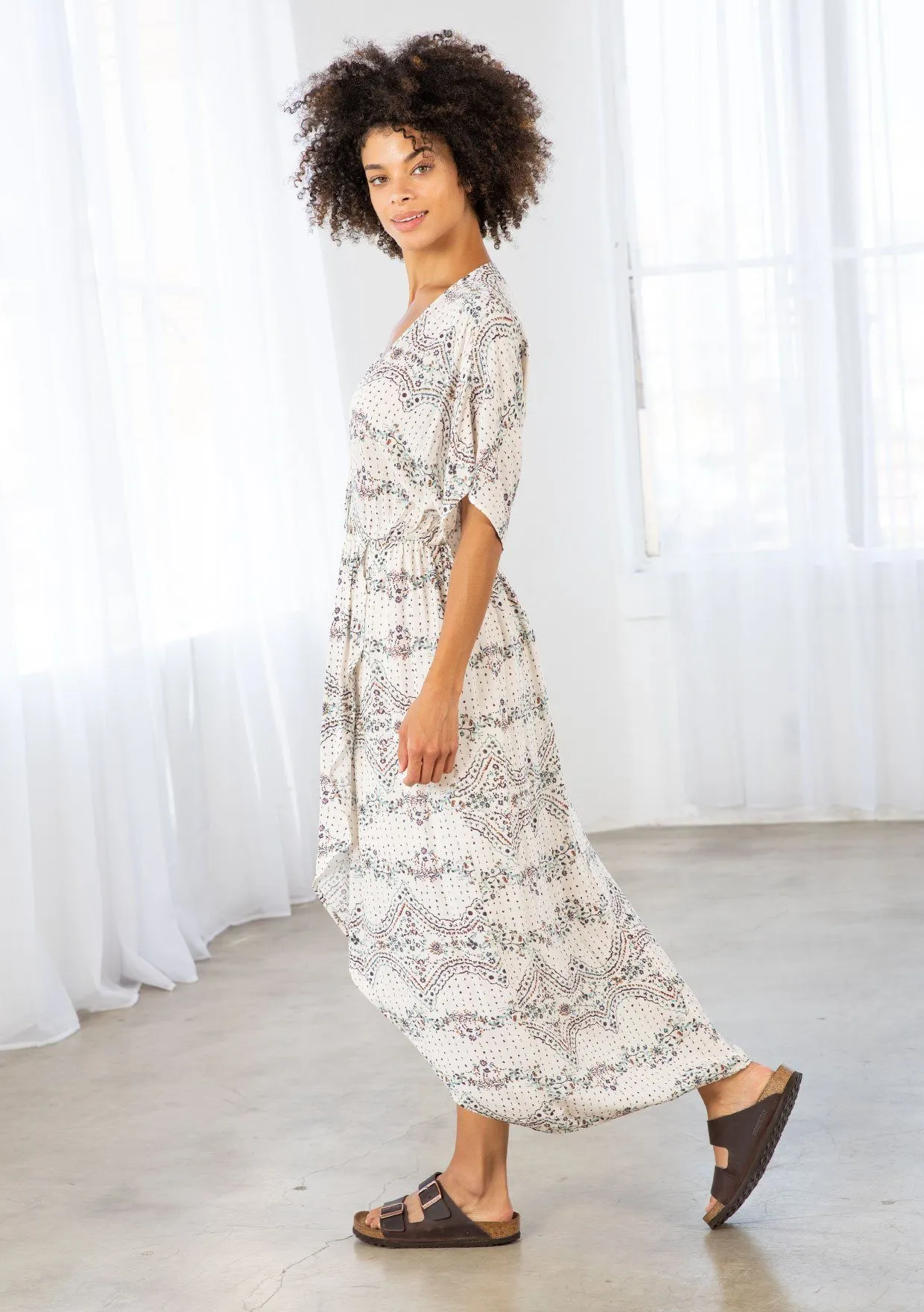 Acacia Floral Midi Dress sold by lovestitch product image thumbnail 3