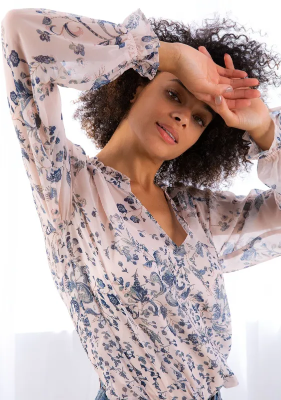 Lovestruck Floral Blouse sold by lovestitch