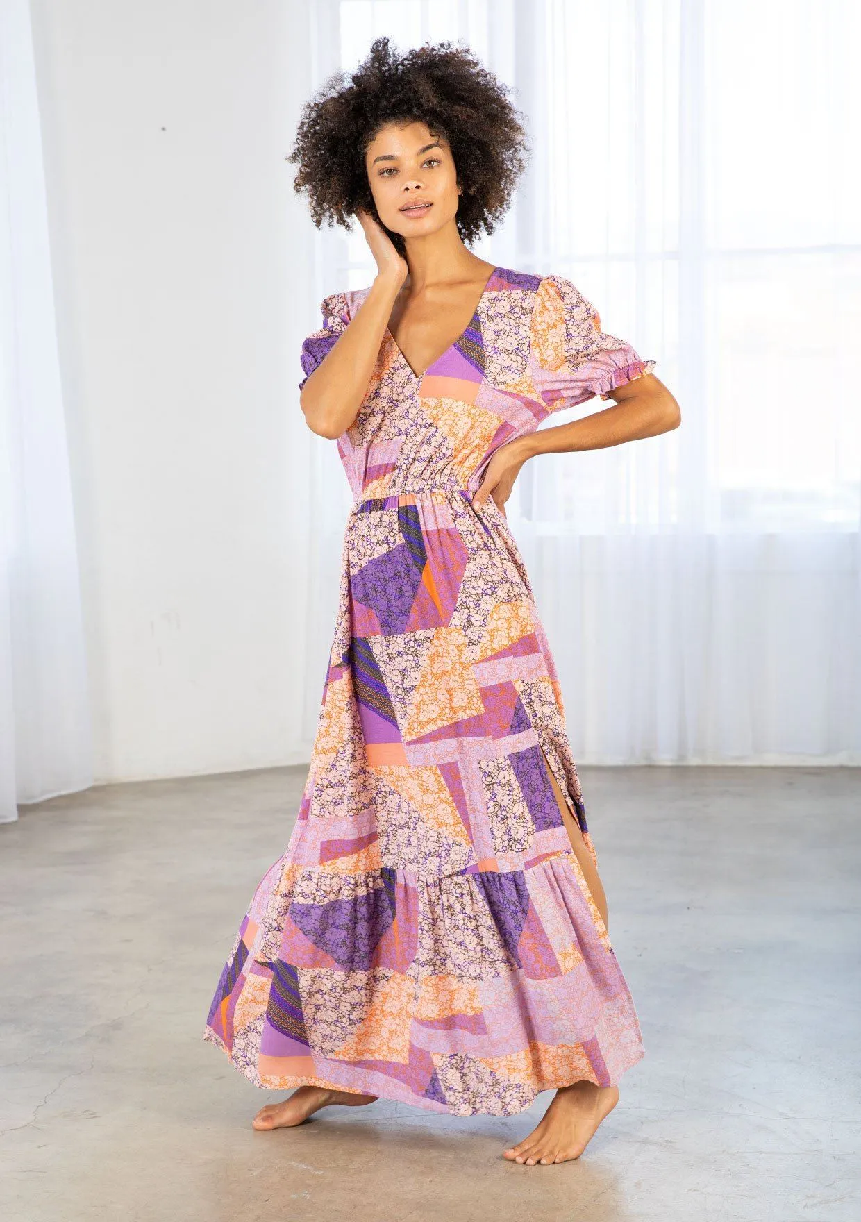 Walking On Sunshine Maxi Dress sold by lovestitch product image thumbnail 4
