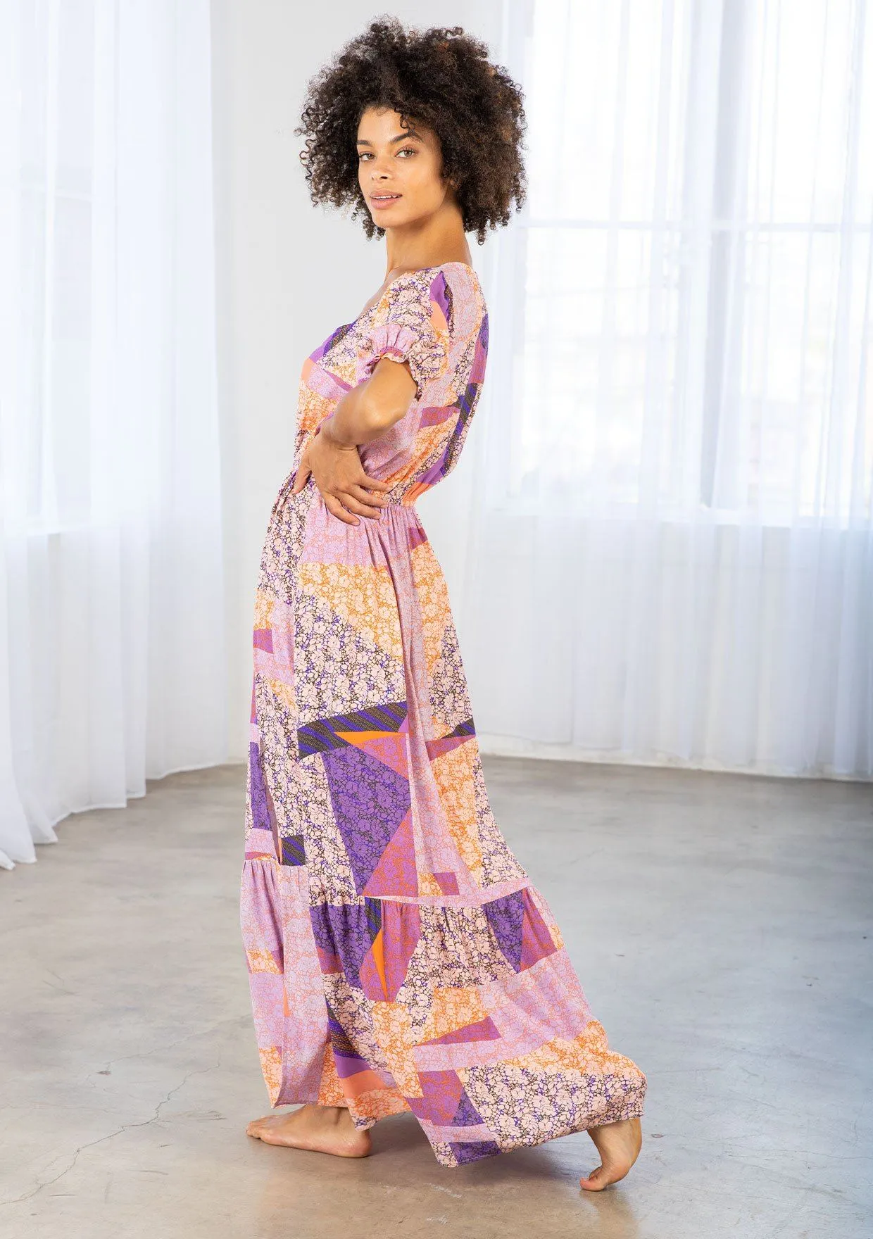 Walking On Sunshine Maxi Dress sold by lovestitch product image thumbnail 3