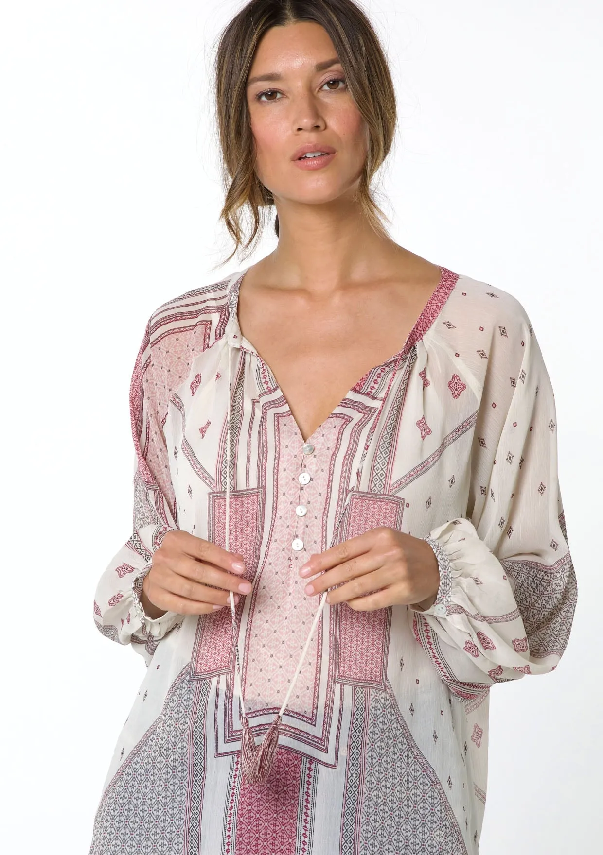 Elena Chiffon Blouse sold by lovestitch product image thumbnail 4