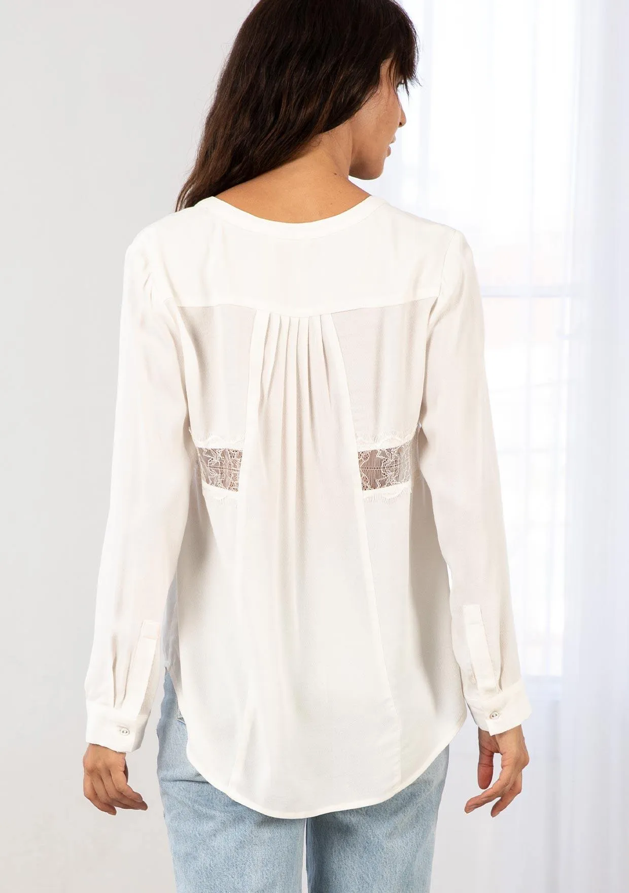 Rococo Lace Button Up Top sold by lovestitch product image thumbnail 5
