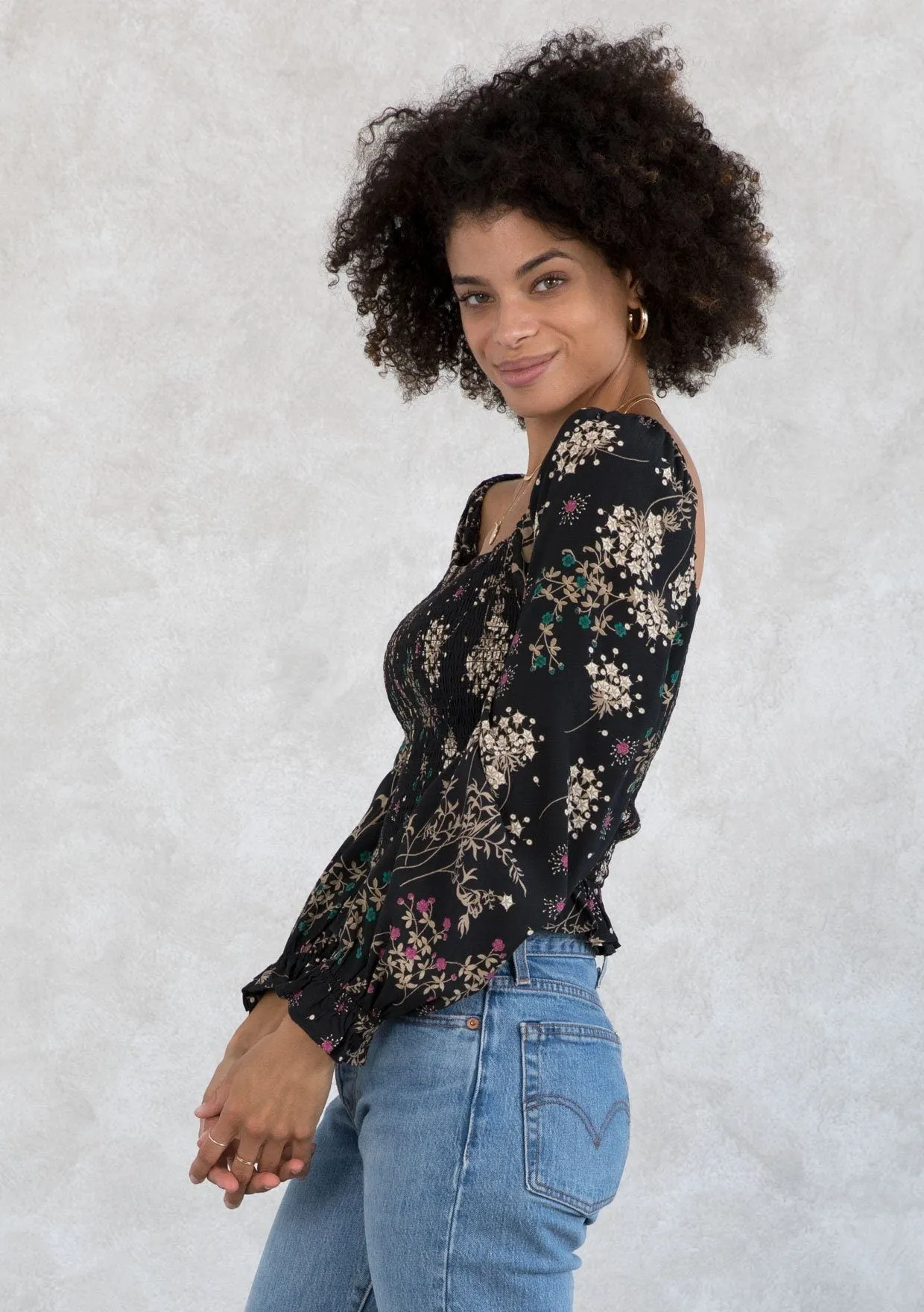 Foolish Hearts Smocked Top sold by lovestitch product image thumbnail 3