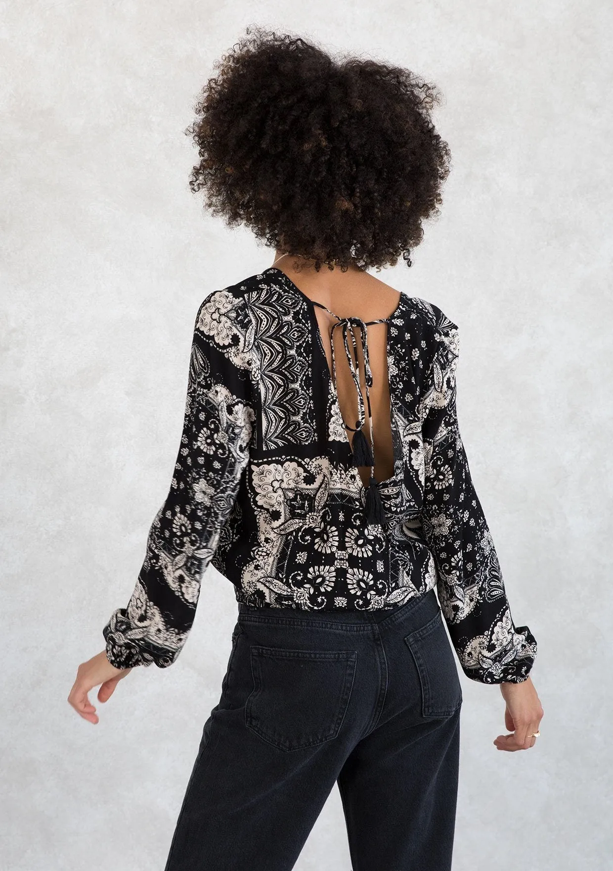 Ronan Surplice Top sold by lovestitch product image thumbnail 3