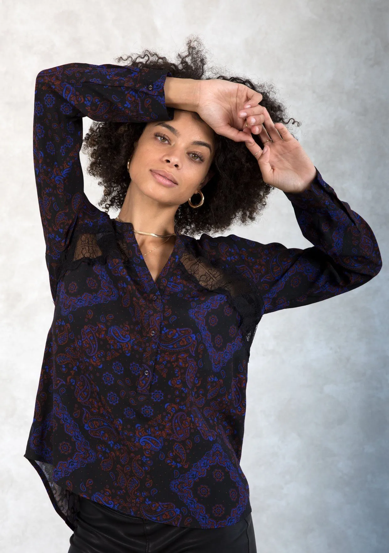 Pascal Lace Blouse sold by lovestitch