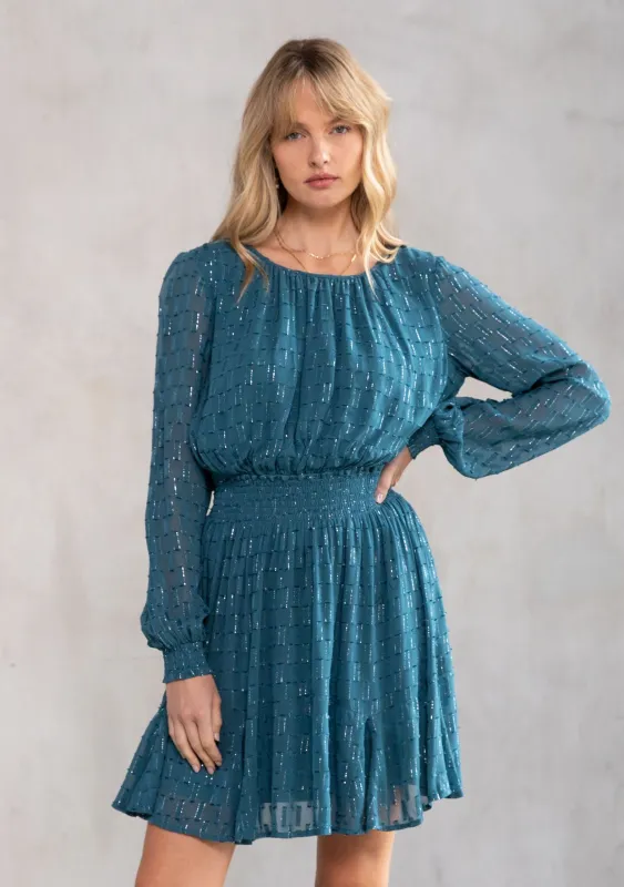 Breakaway Chiffon Mini Dress sold by lovestitch