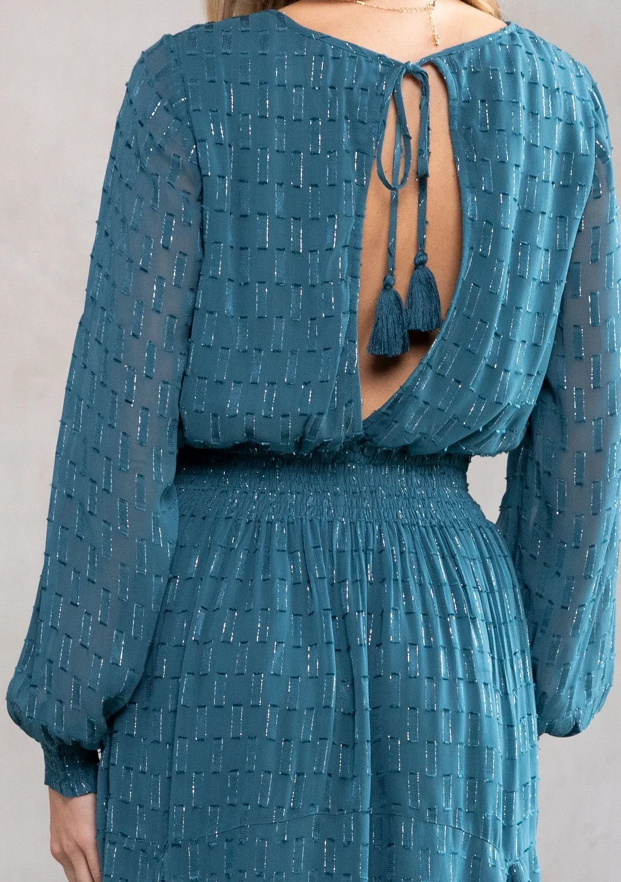 Breakaway Chiffon Mini Dress sold by lovestitch product image thumbnail 3