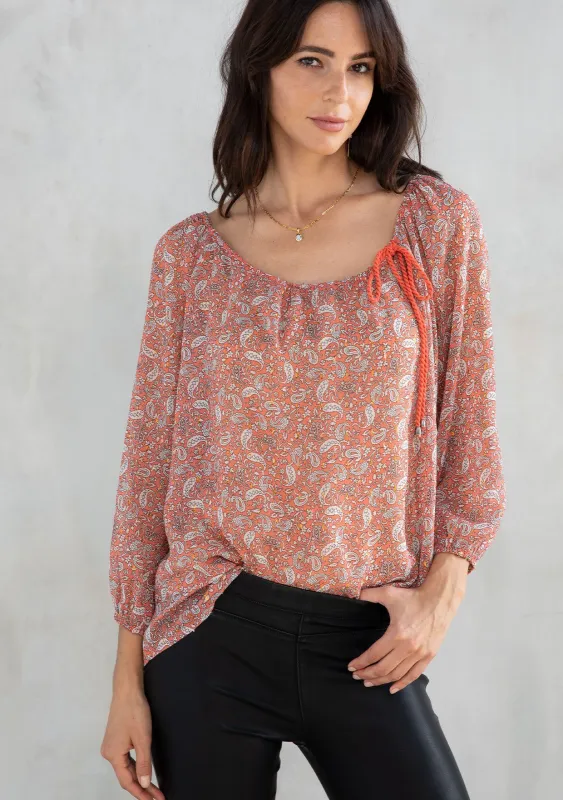 Stardust Drawstring Blouse sold by lovestitch