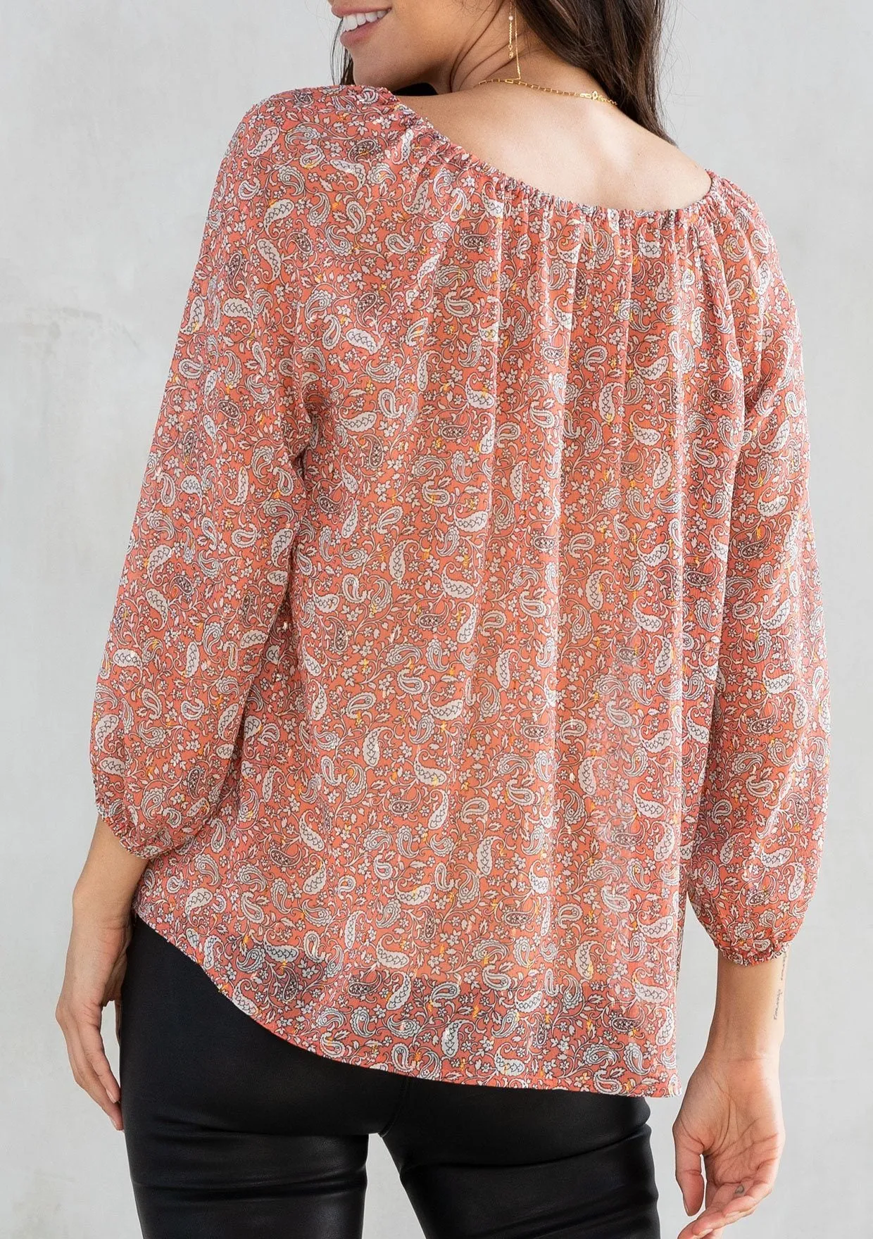 Stardust Drawstring Blouse sold by lovestitch product image thumbnail 2