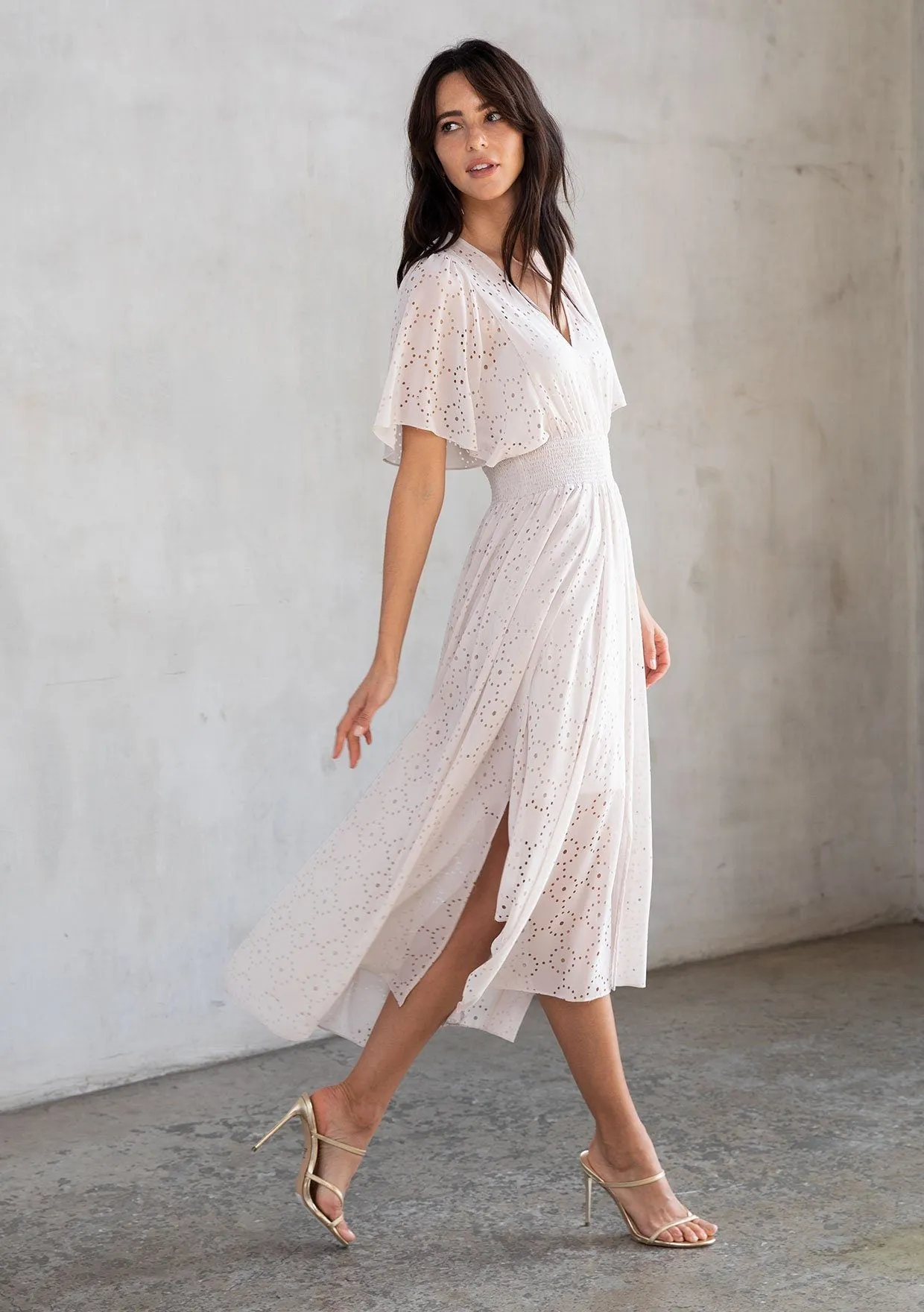 It's All Love Chiffon Maxi Dress sold by lovestitch product image thumbnail 3